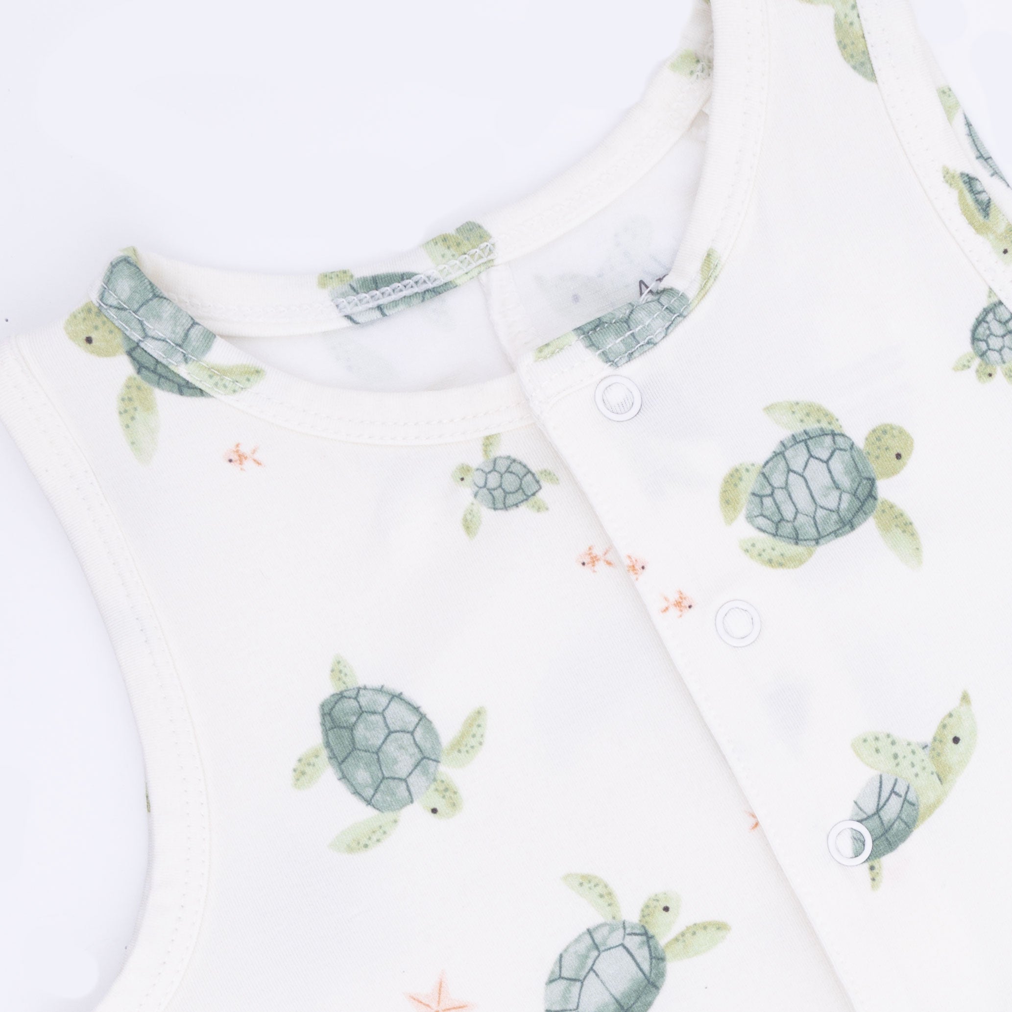 Sea Turtles - Sleeveless Shortie Romper