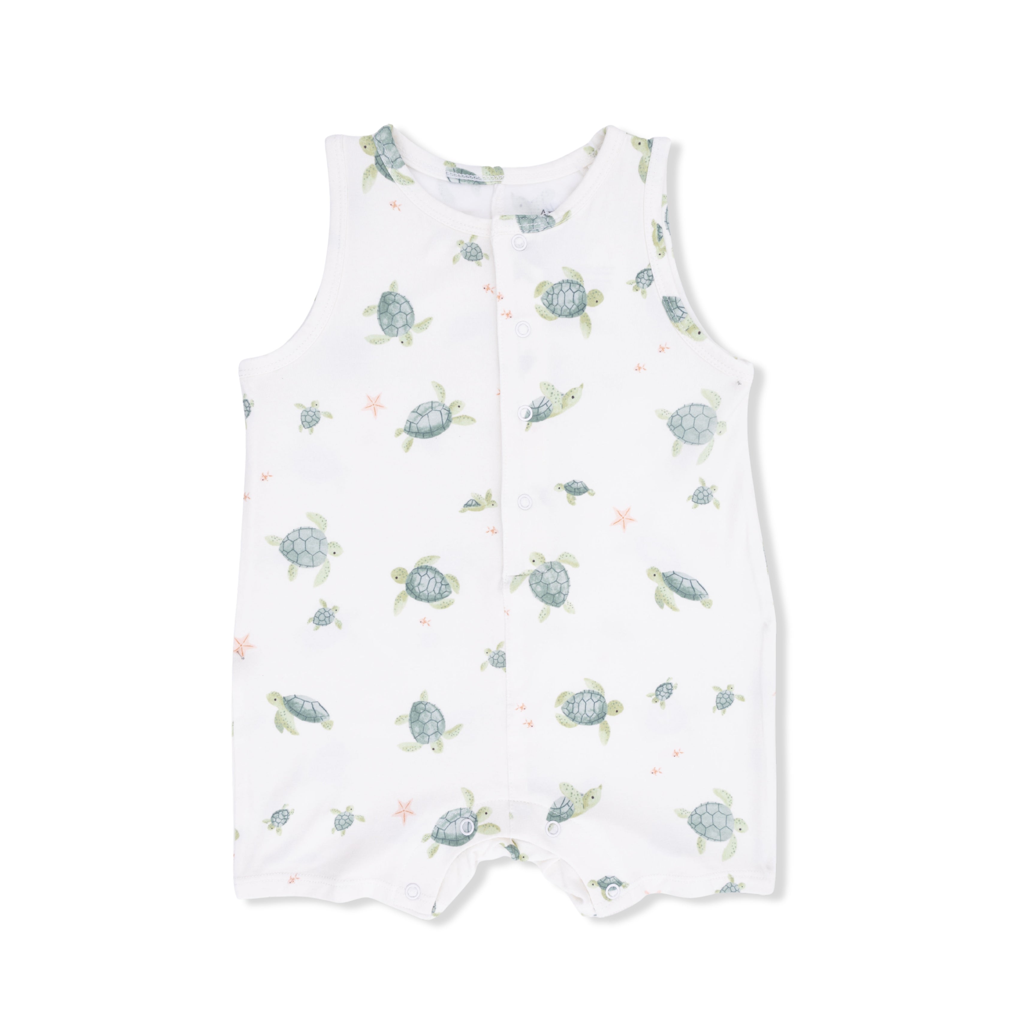 Sea Turtles - Sleeveless Shortie Romper