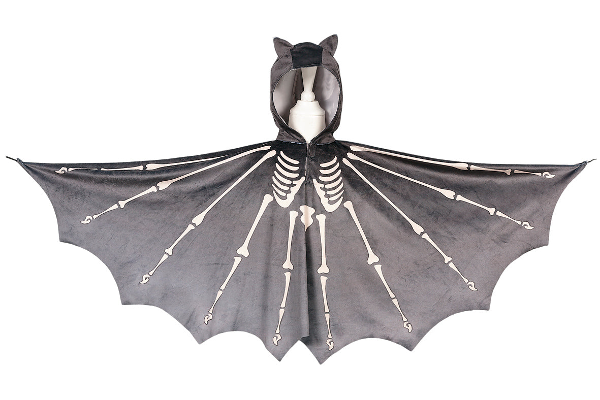 Bat Halloween Costume Cape For Kids - Carnival & Festive Use - Sz 4-8 Yrs