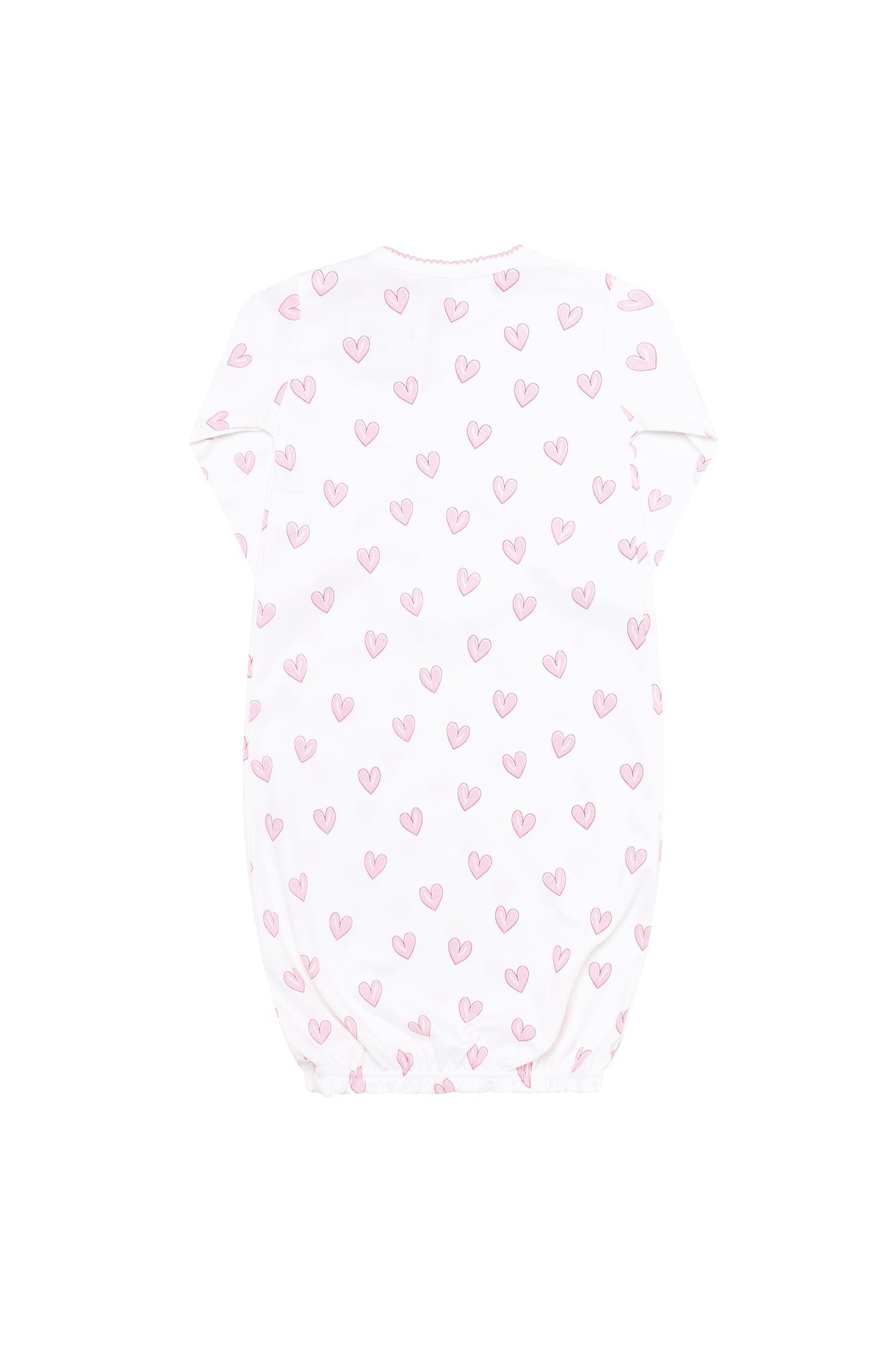 Pink Heart Print Gown