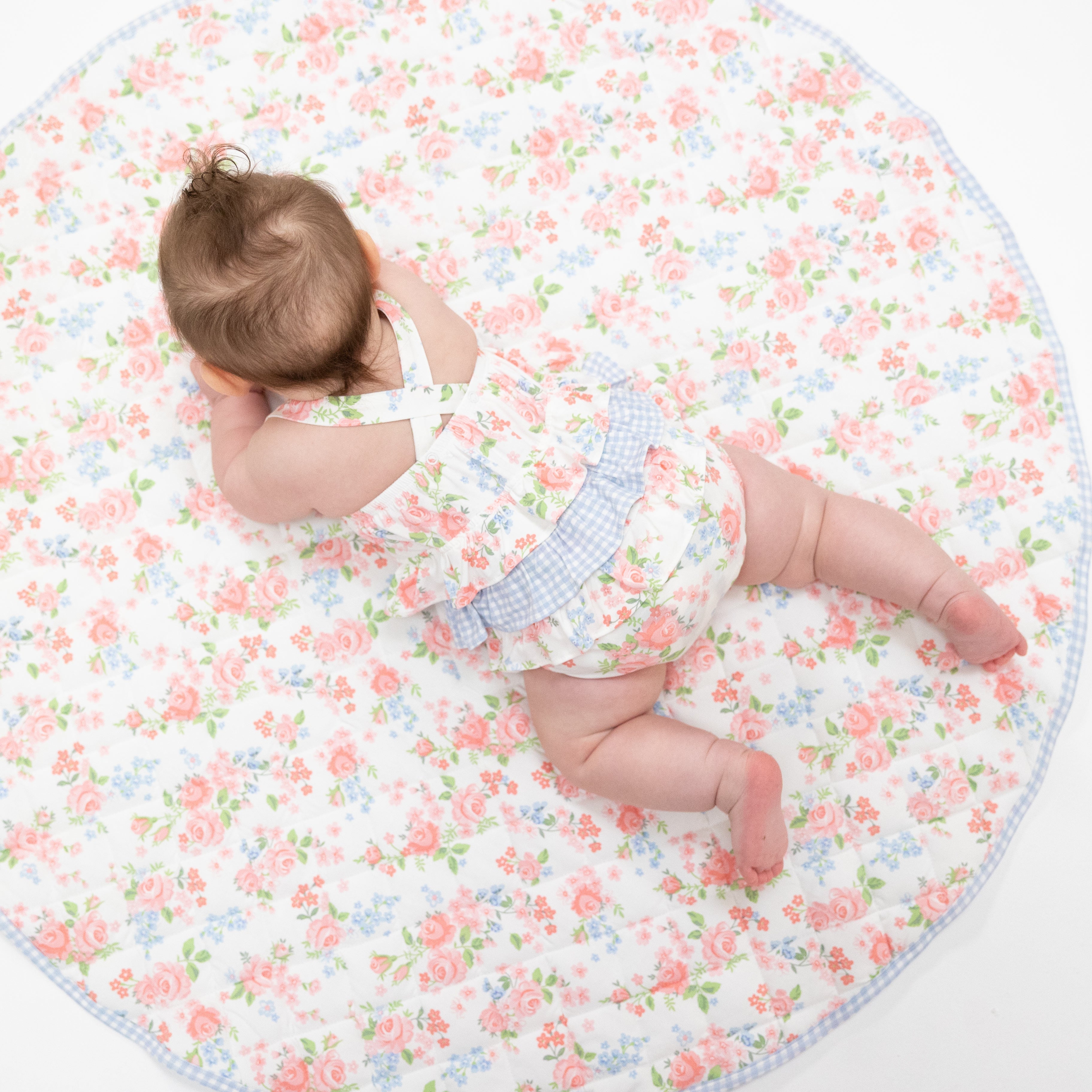 Cute Little Roses - Quilted Playmat