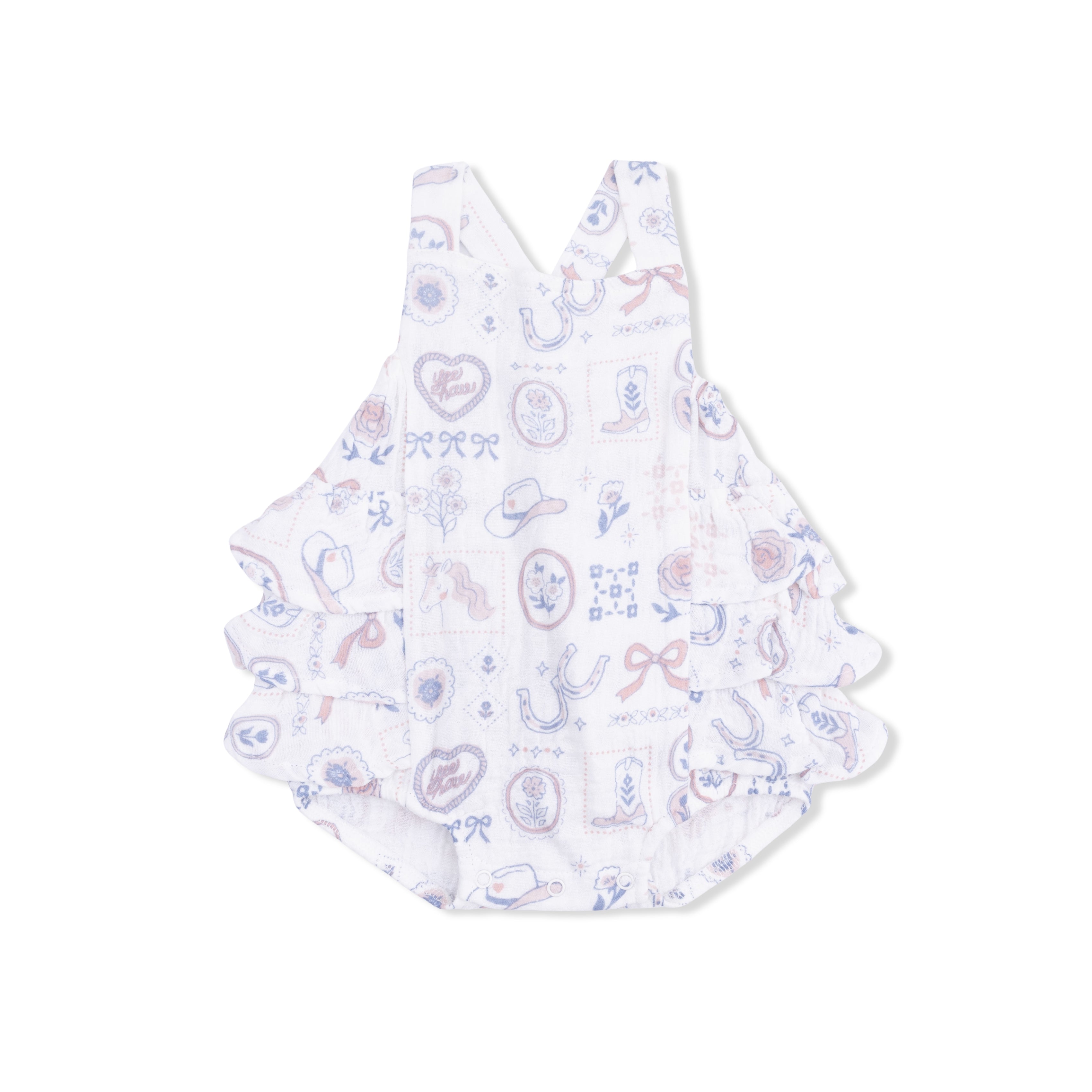 Country Western Heirlooms - Ruffle Sunsuit