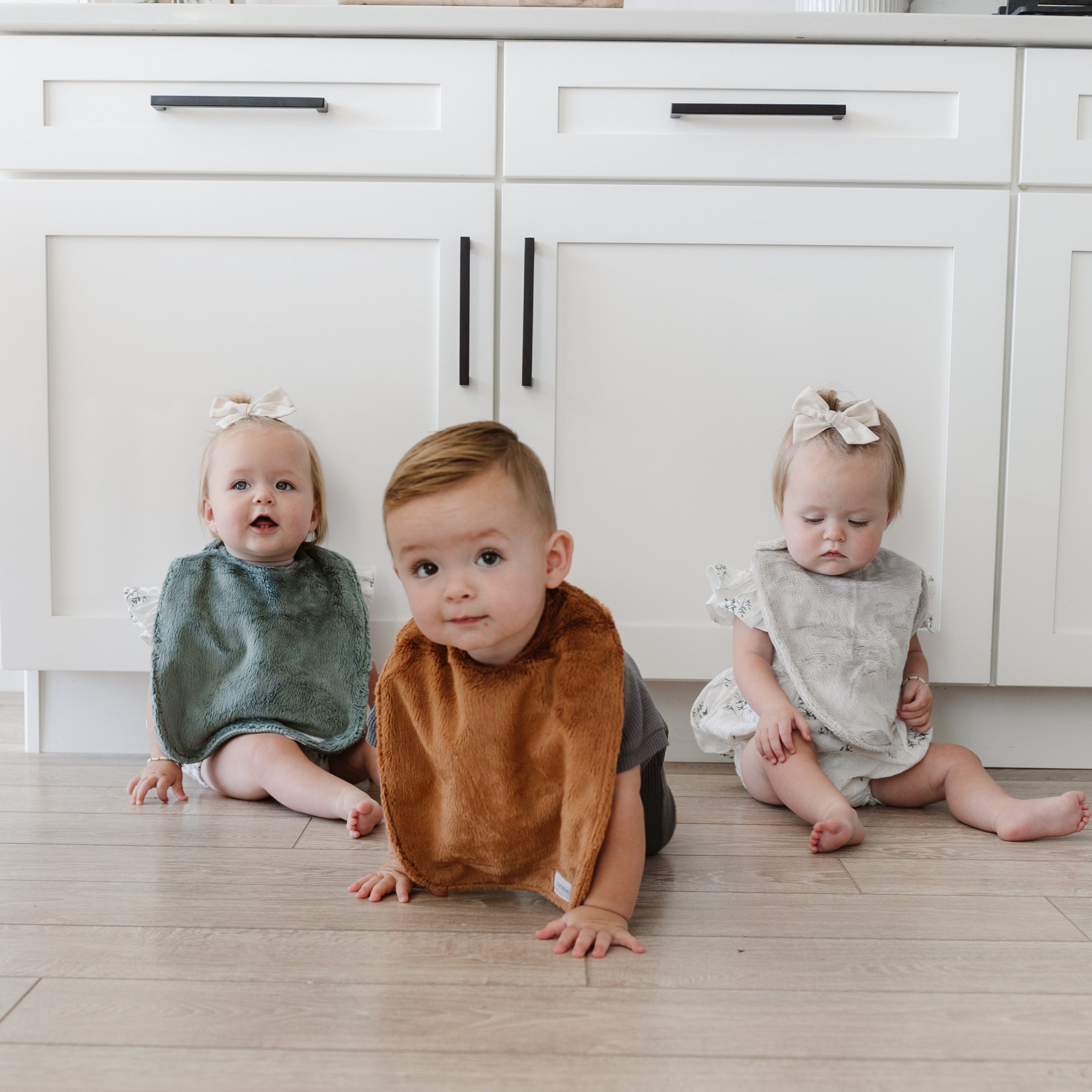 Minky Bibs 3-pack