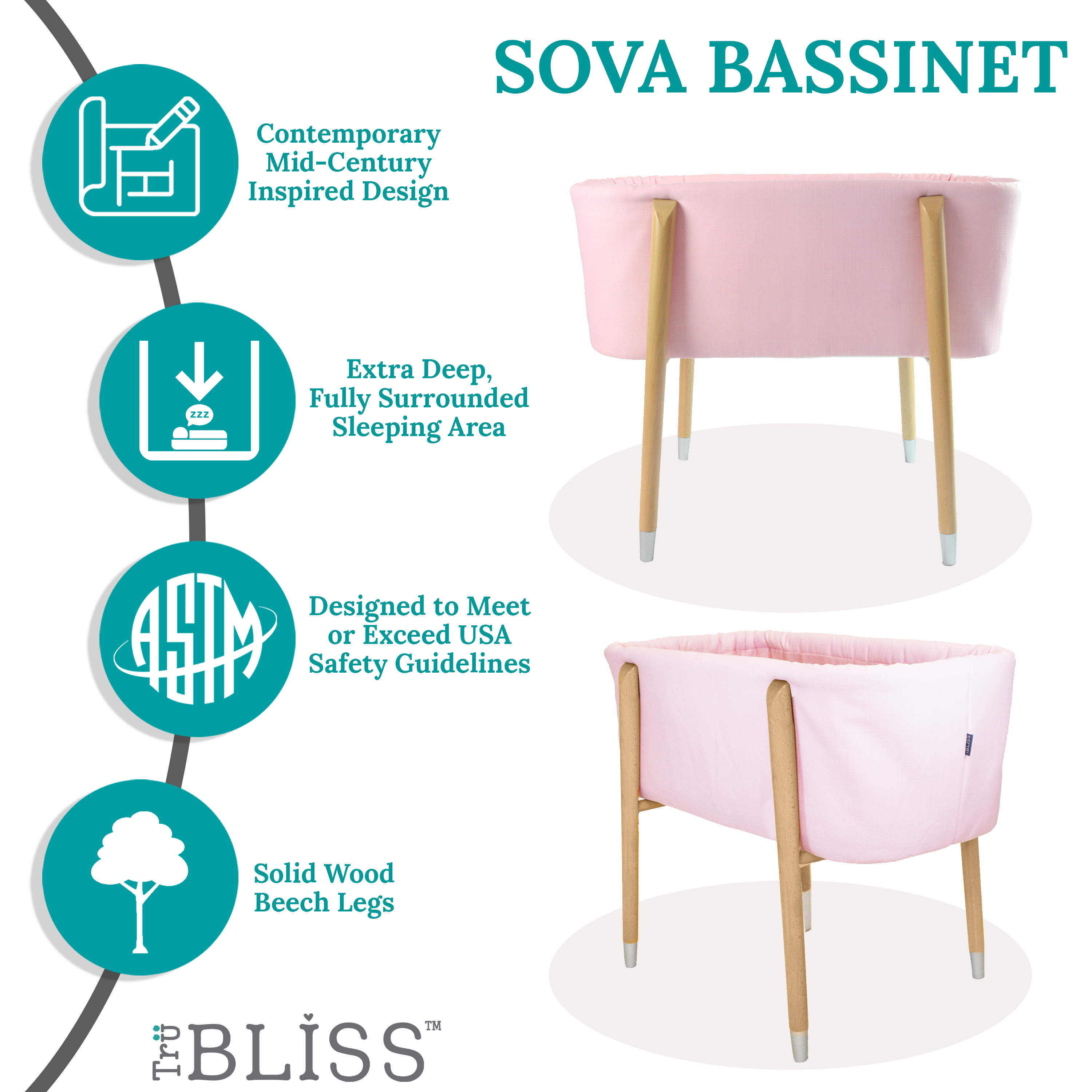 Trubliss Sova Bassinet