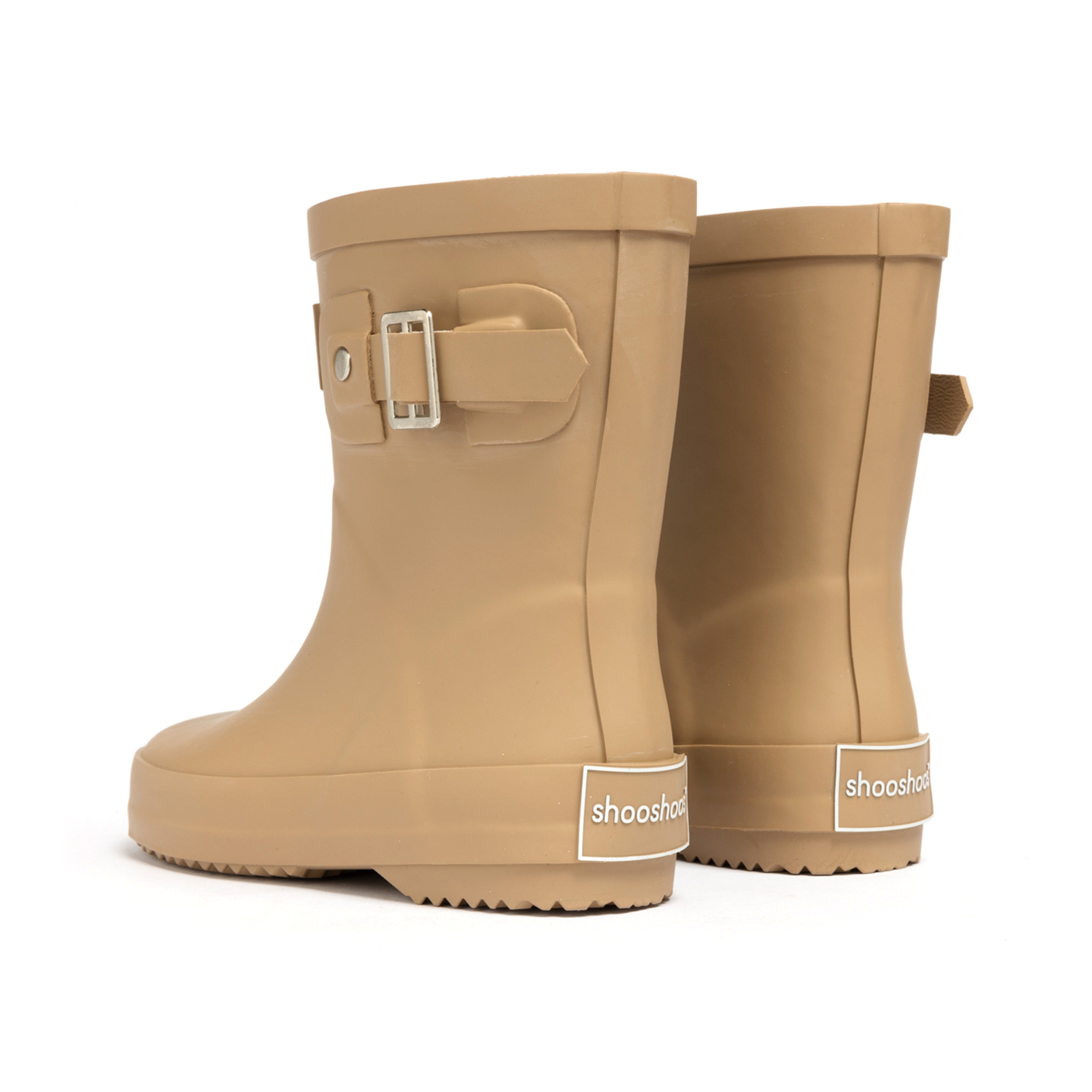 Toddler Rain Boots in Tan - Snickerdoodle