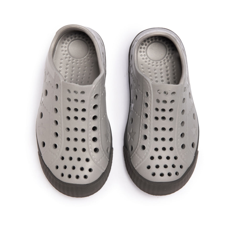 Toddler Perforated Slip On Water Sneakers in Champagne - Mervin