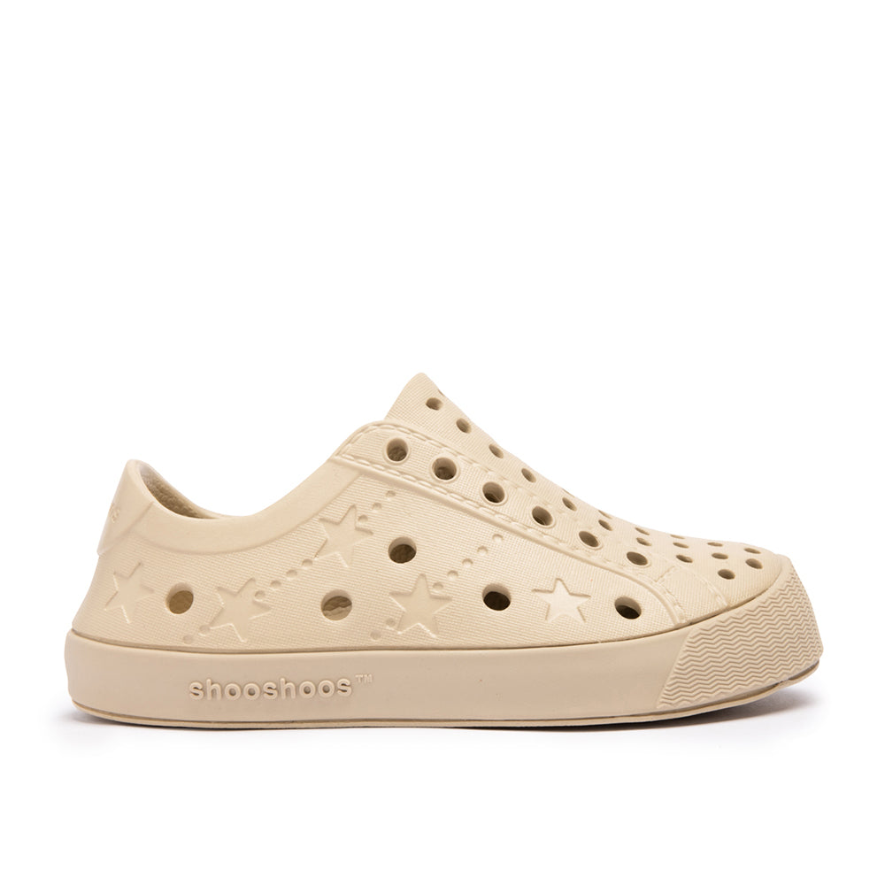Toddler Perforated Slip On Water Sneakers in Beige - Tucson