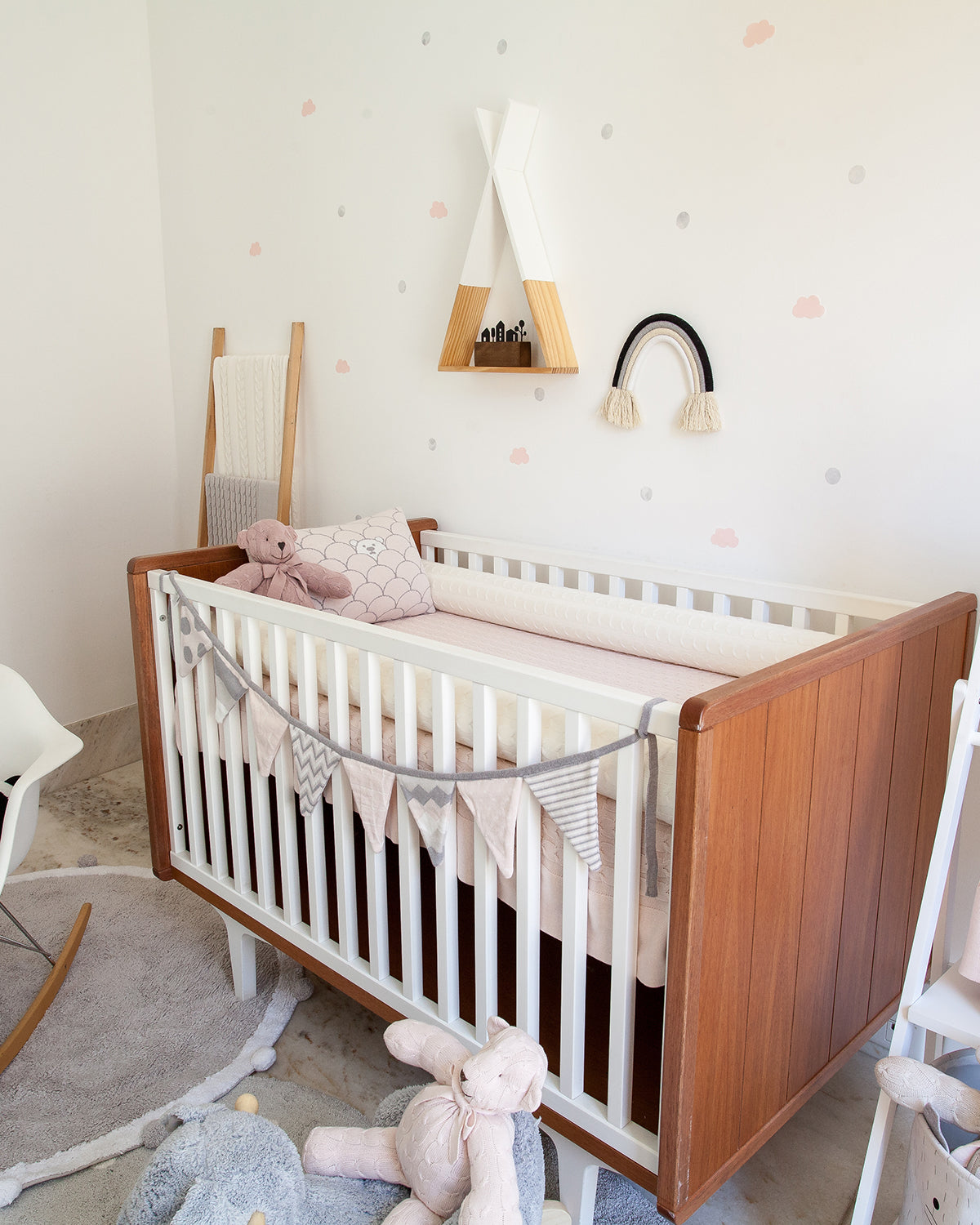 Pillow Crib Side Protector Pair