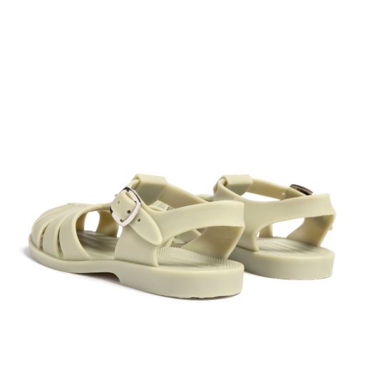 Toddler Jelly Sandals in Khaki - Kansas City Shuffle