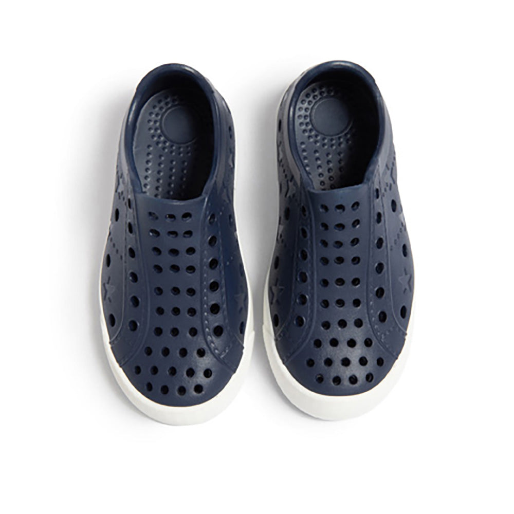 Toddler Perforated Slip On Water Sneakers in Blue - Caspian