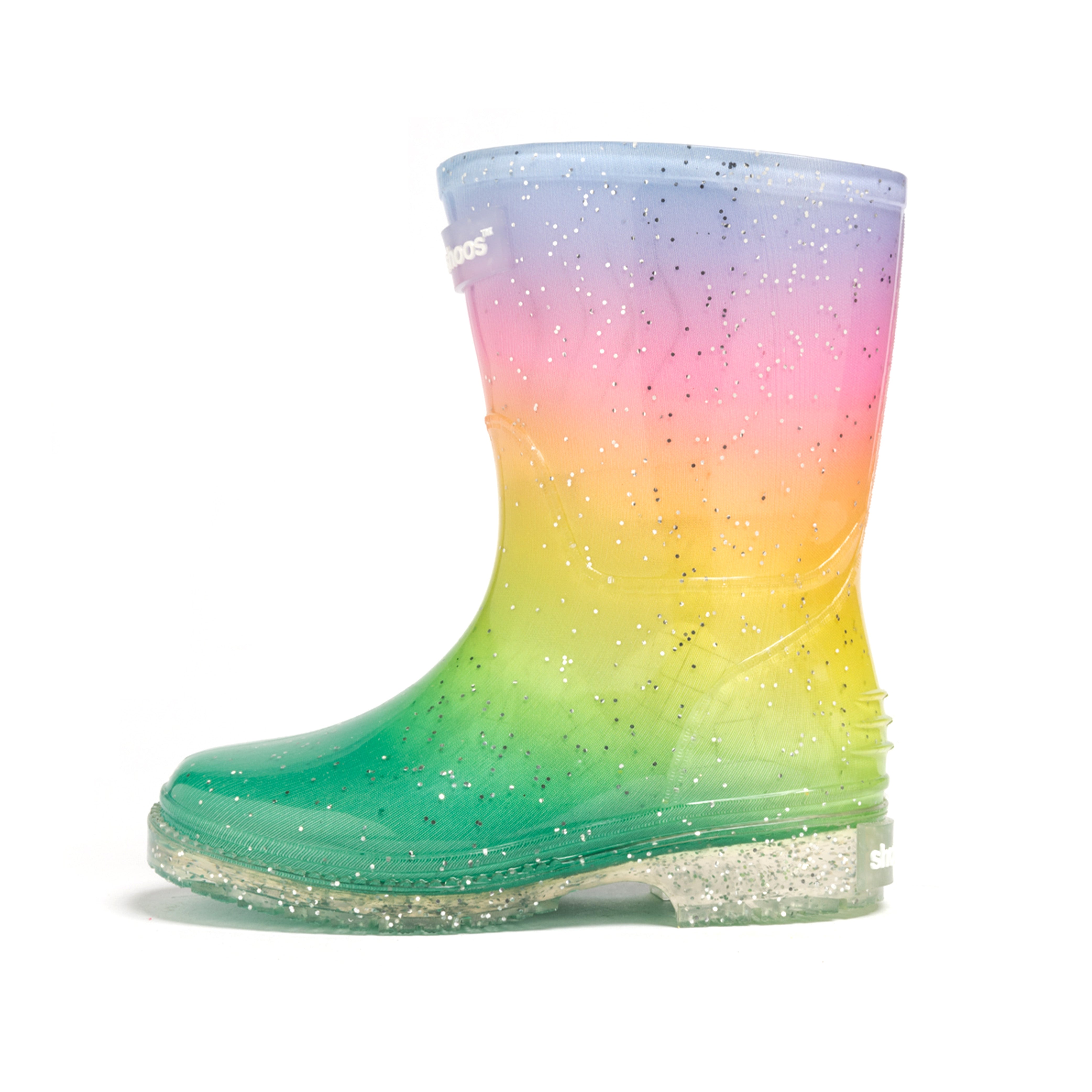 Toddler Rain Boots In Rainbow - Isla