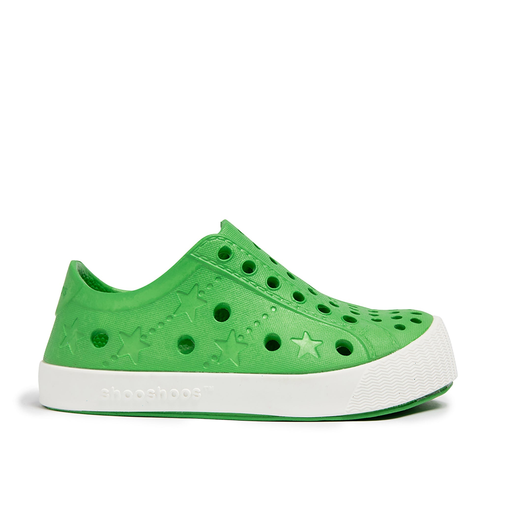 Toddler Boys Perforated Slip On Water Sneakers in Green - Timbukto