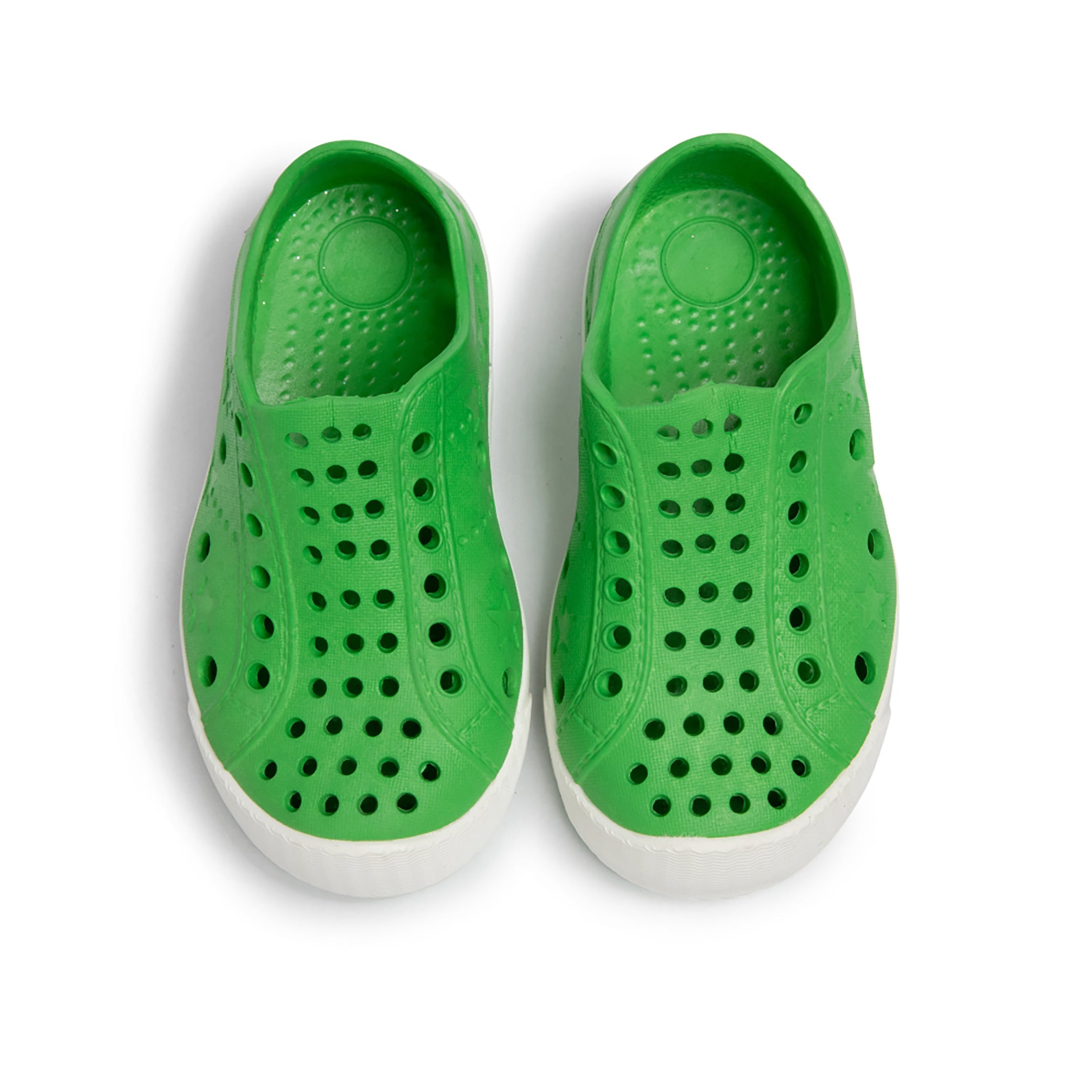 Toddler Boys Perforated Slip On Water Sneakers in Green - Timbukto