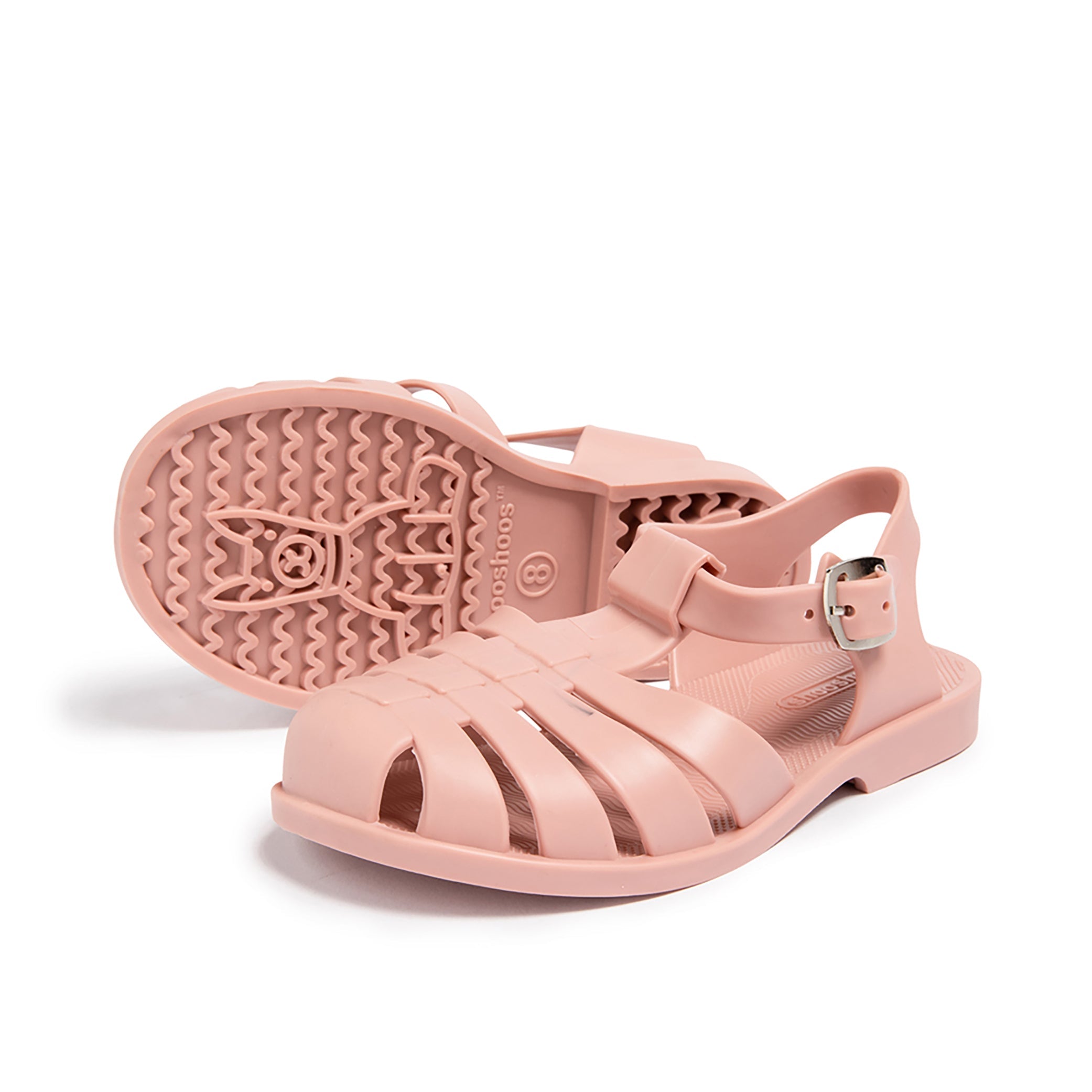 Toddler Jelly Sandals in Pink Blush - Top To Tail