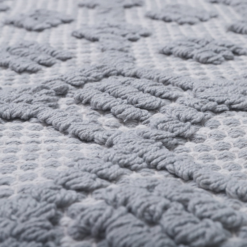 Blonder Grey Hand Woven Children's Rug