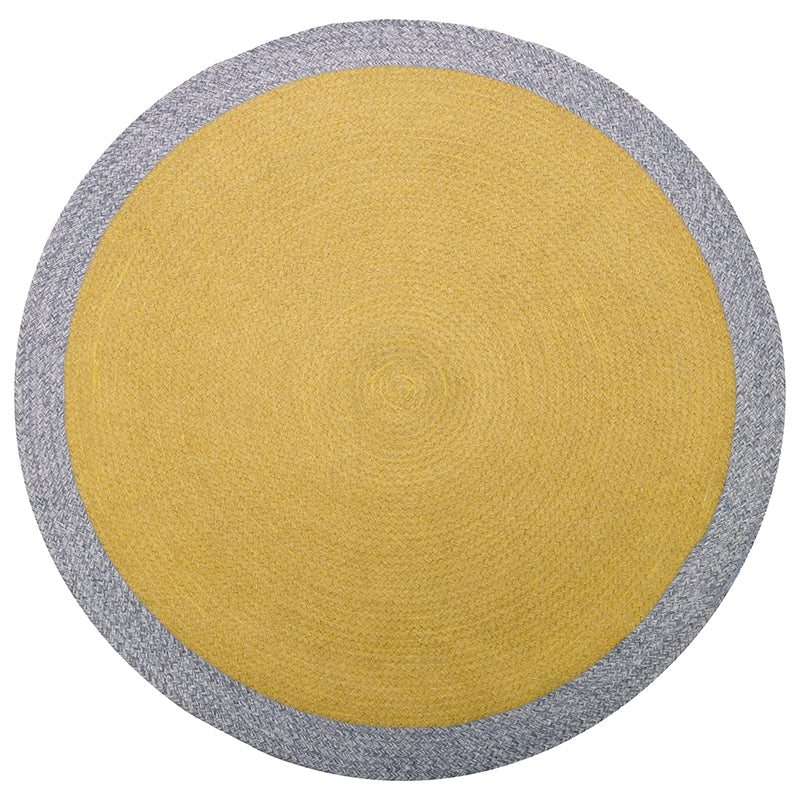 Nolan Tumeric Children's Rug In Braided Wool