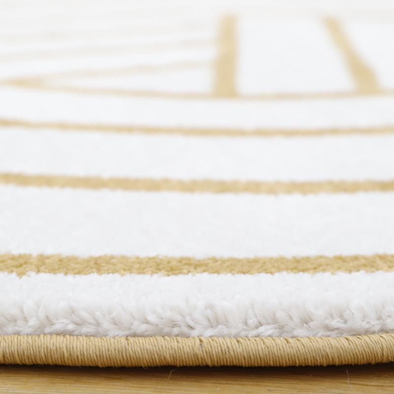 Luisa M Geometric Round Rug