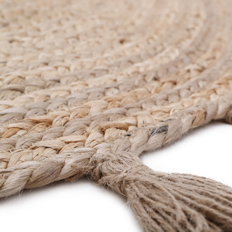 Else Jute Rug With Pompoms