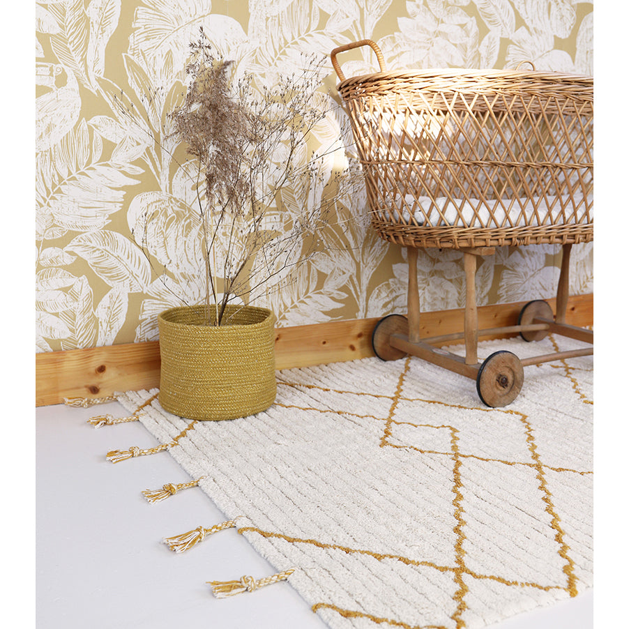 Viktor Lemon Bohemian Children's Rug