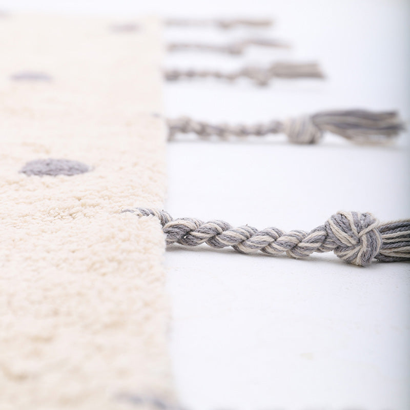 Nümi Gray Children's Rug With Dots