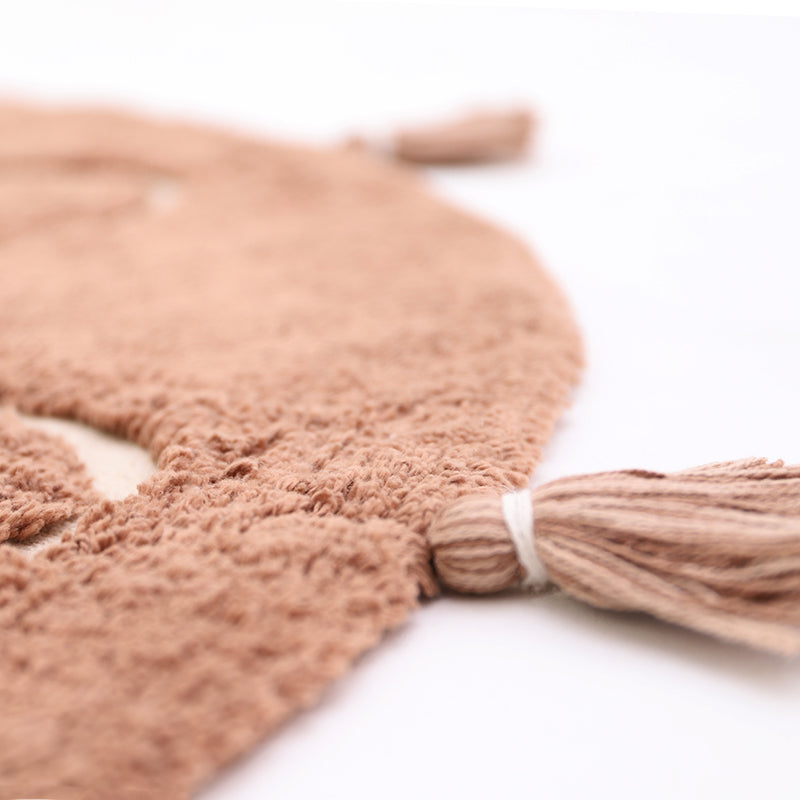 Yva Bohemian Children's Rug With Pompoms