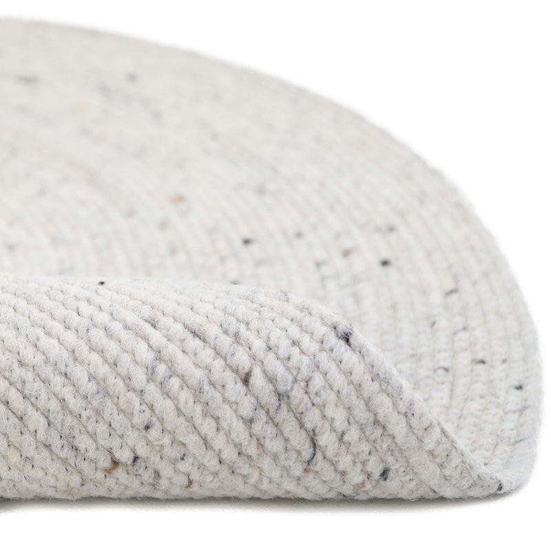 Neethu Natural M Felted Wool Rug