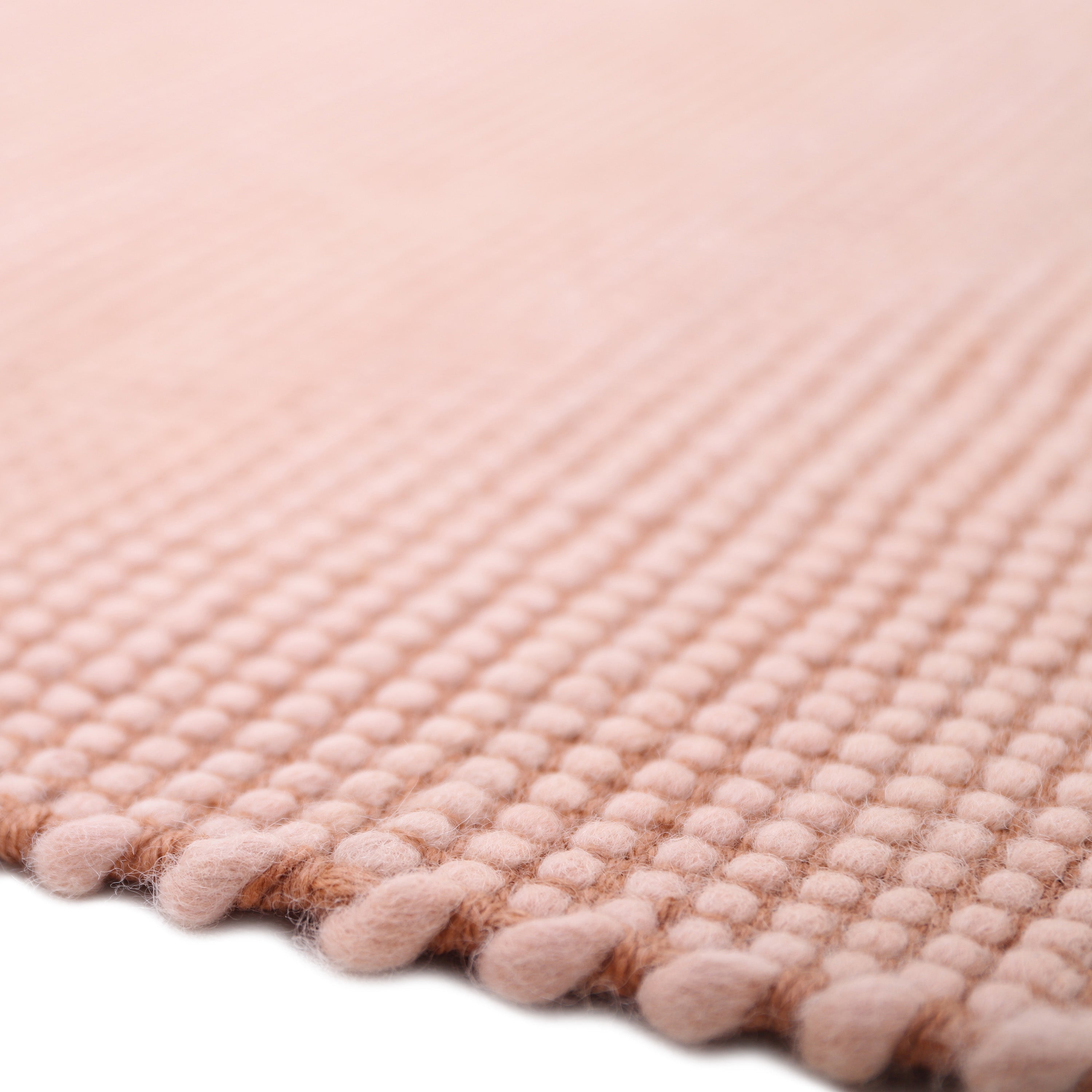 Bergen Nude L Contemporary Wool Rug