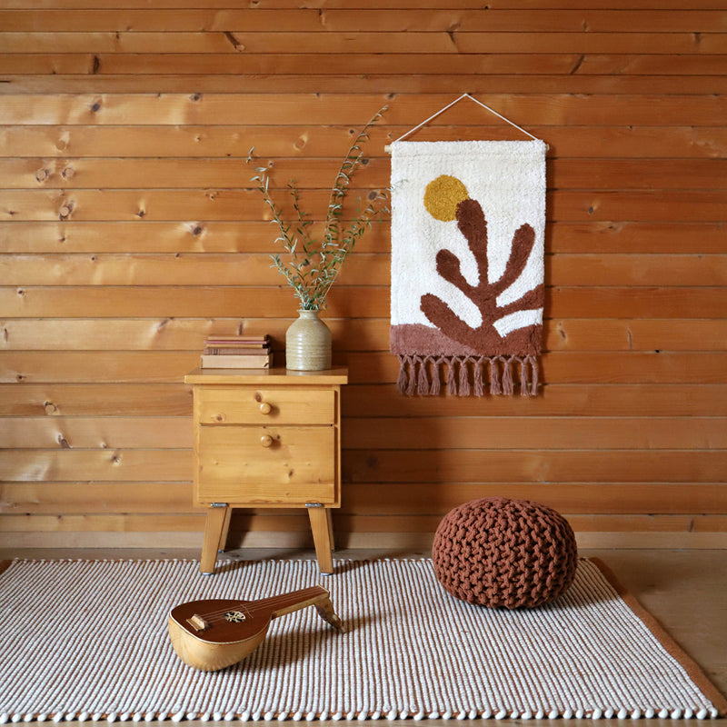Bergen Toffee L Contemporary Wool Rug