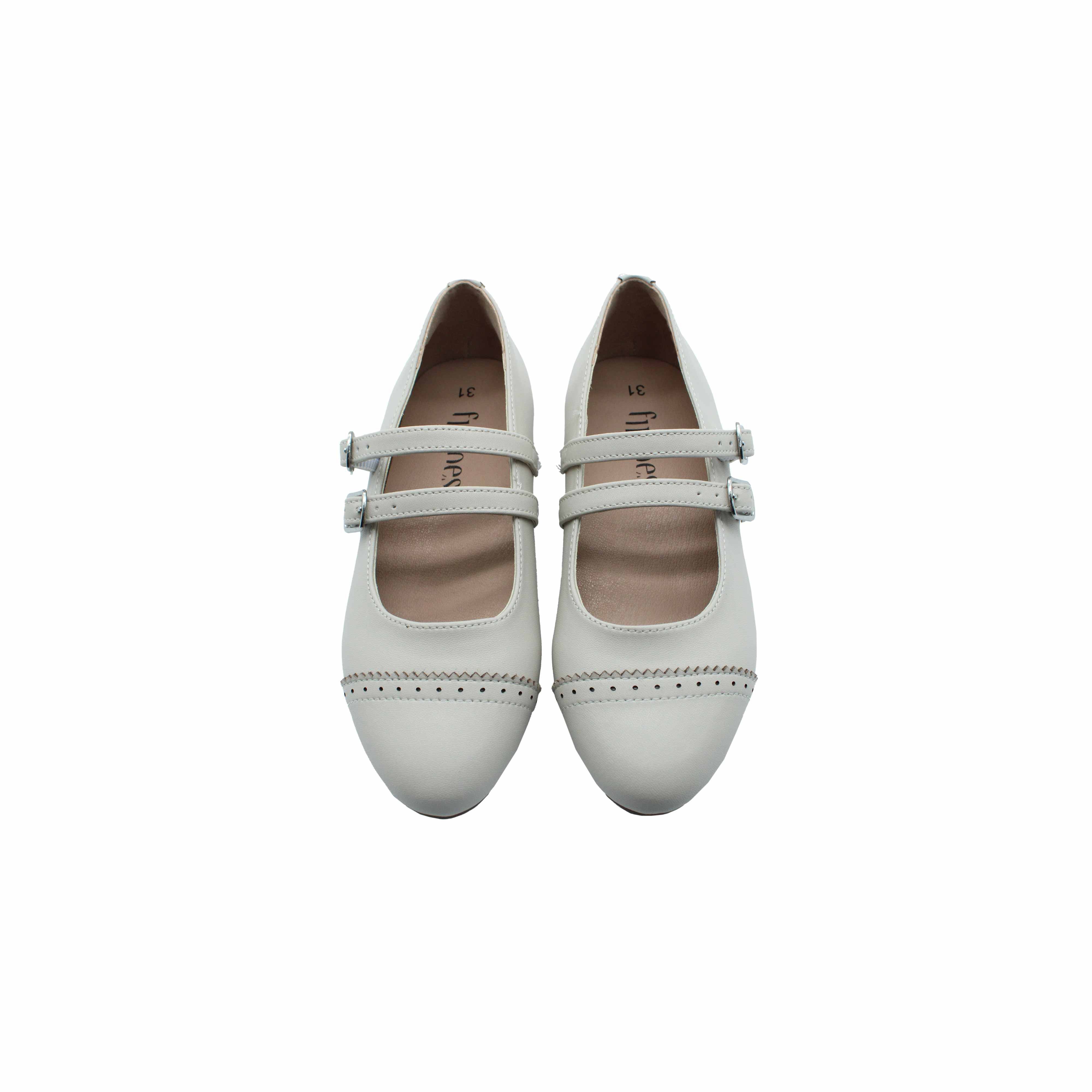 Beige Leather