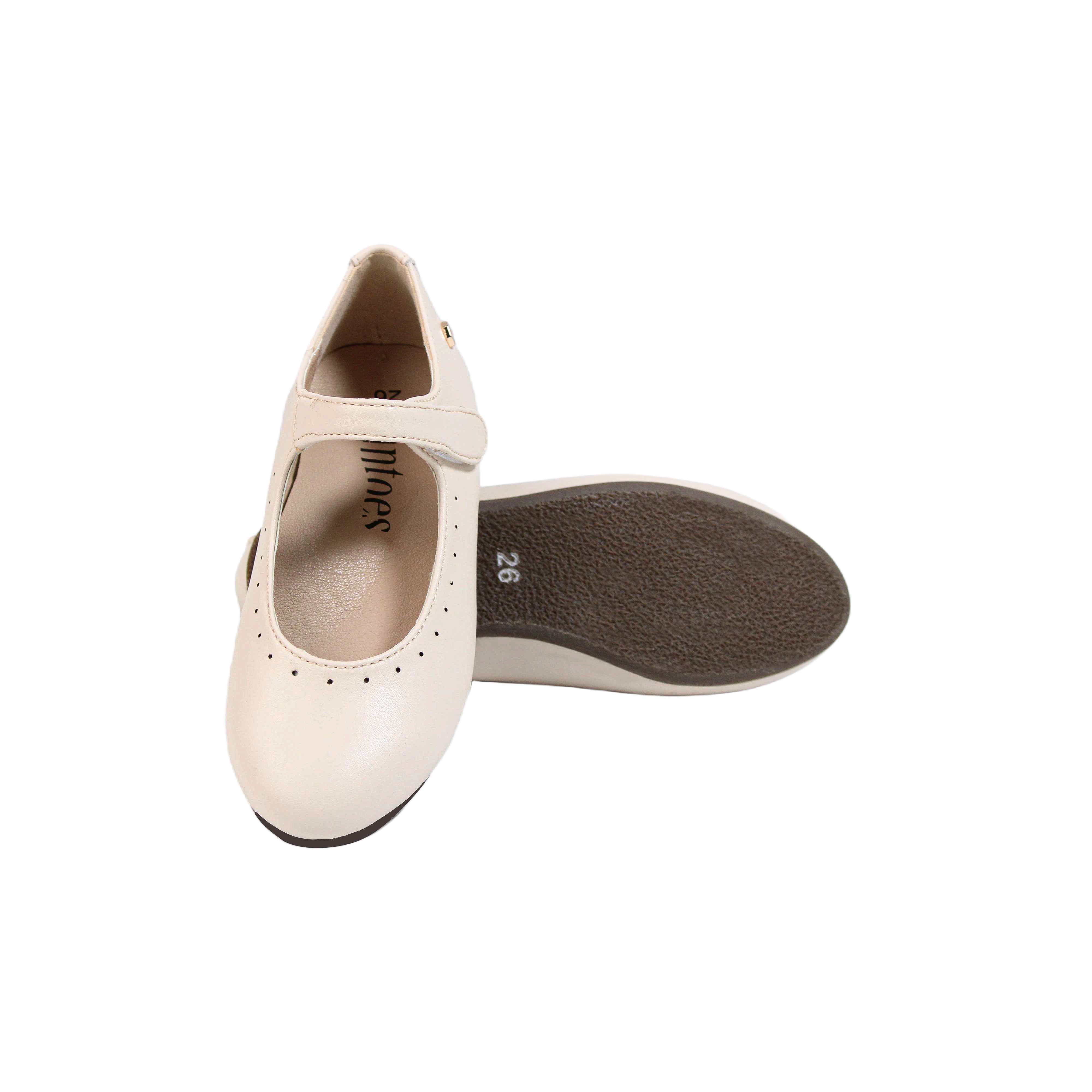 Beige Leather