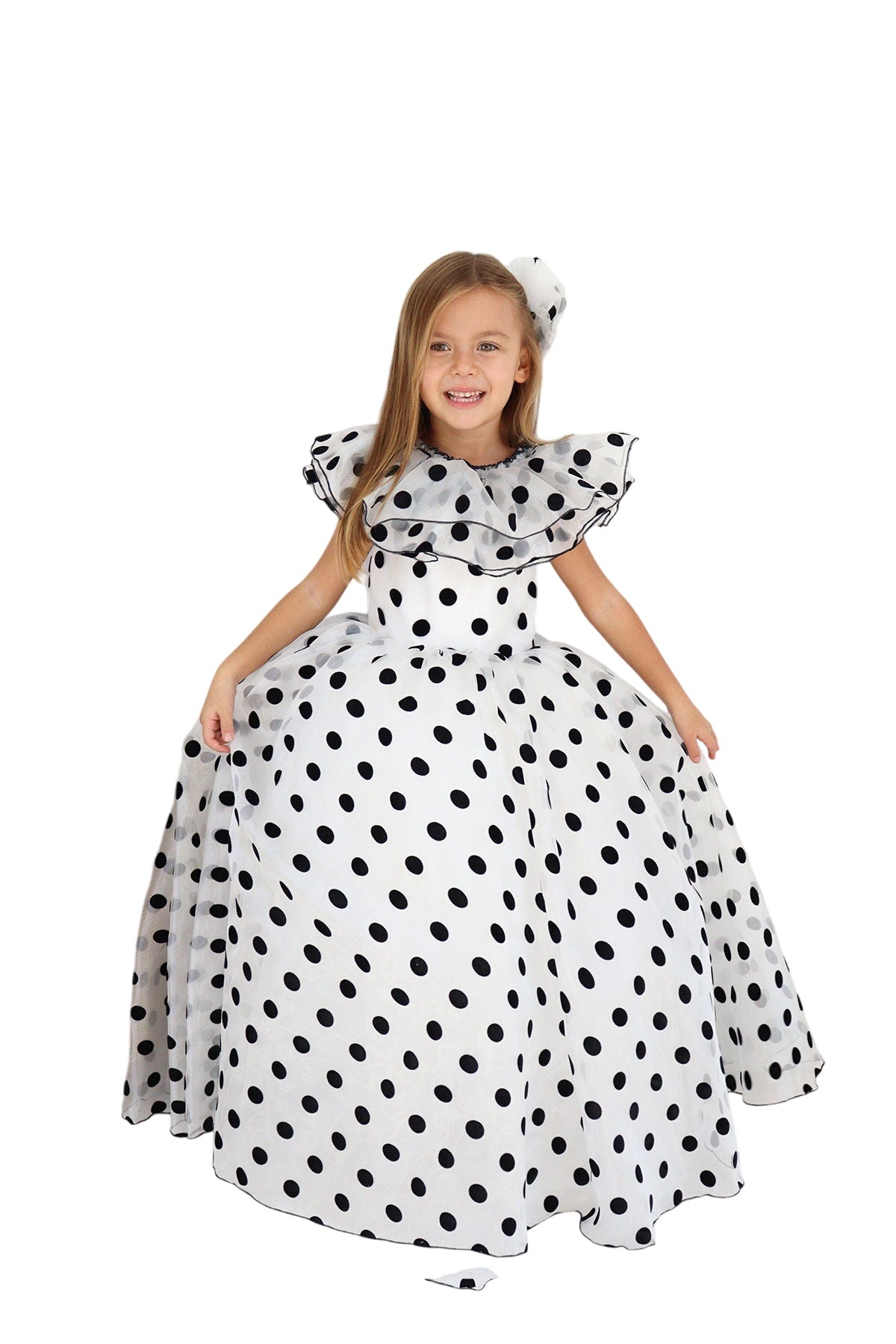 Orchid Black And White Party Dress