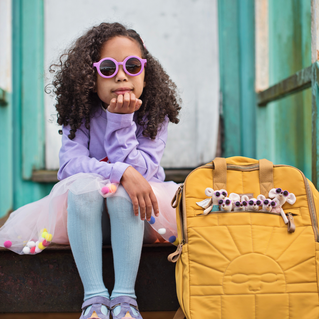 Original Round Sustainable Sunglasses | Bio-based Bendable Polarized