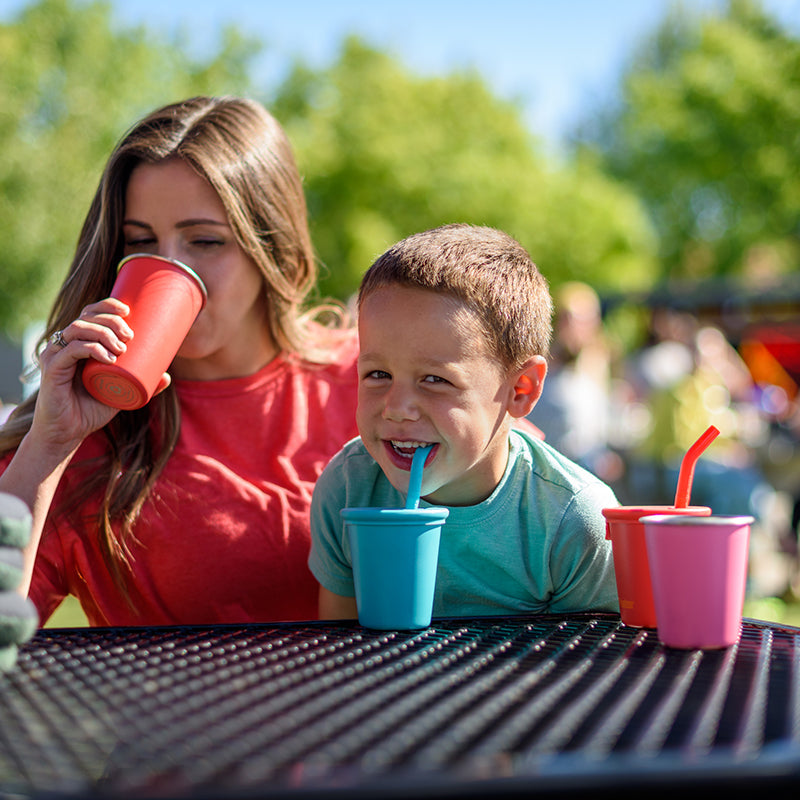 10oz Kid's Cup With Straw Lid
