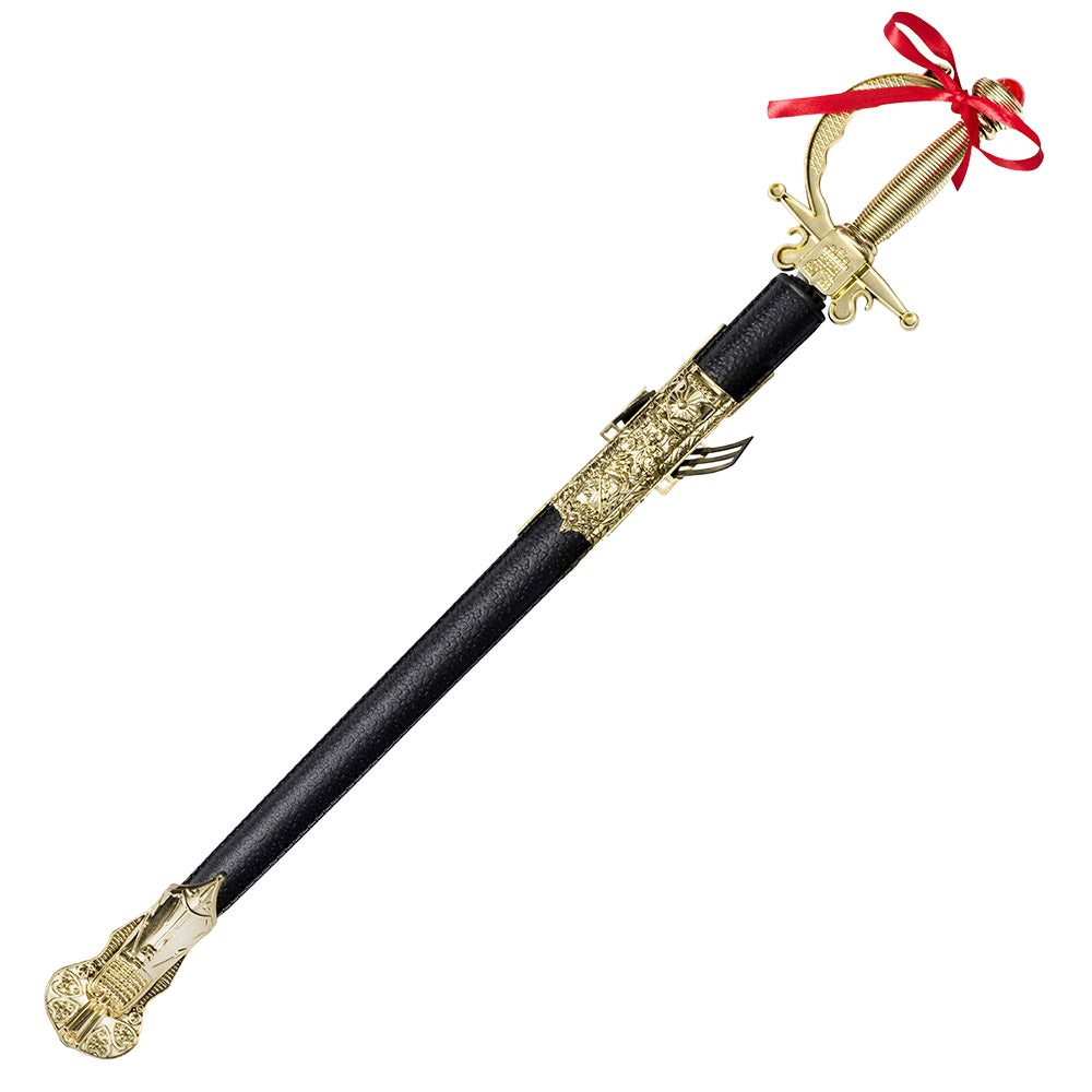 Ornate Toy Sword And Sheath