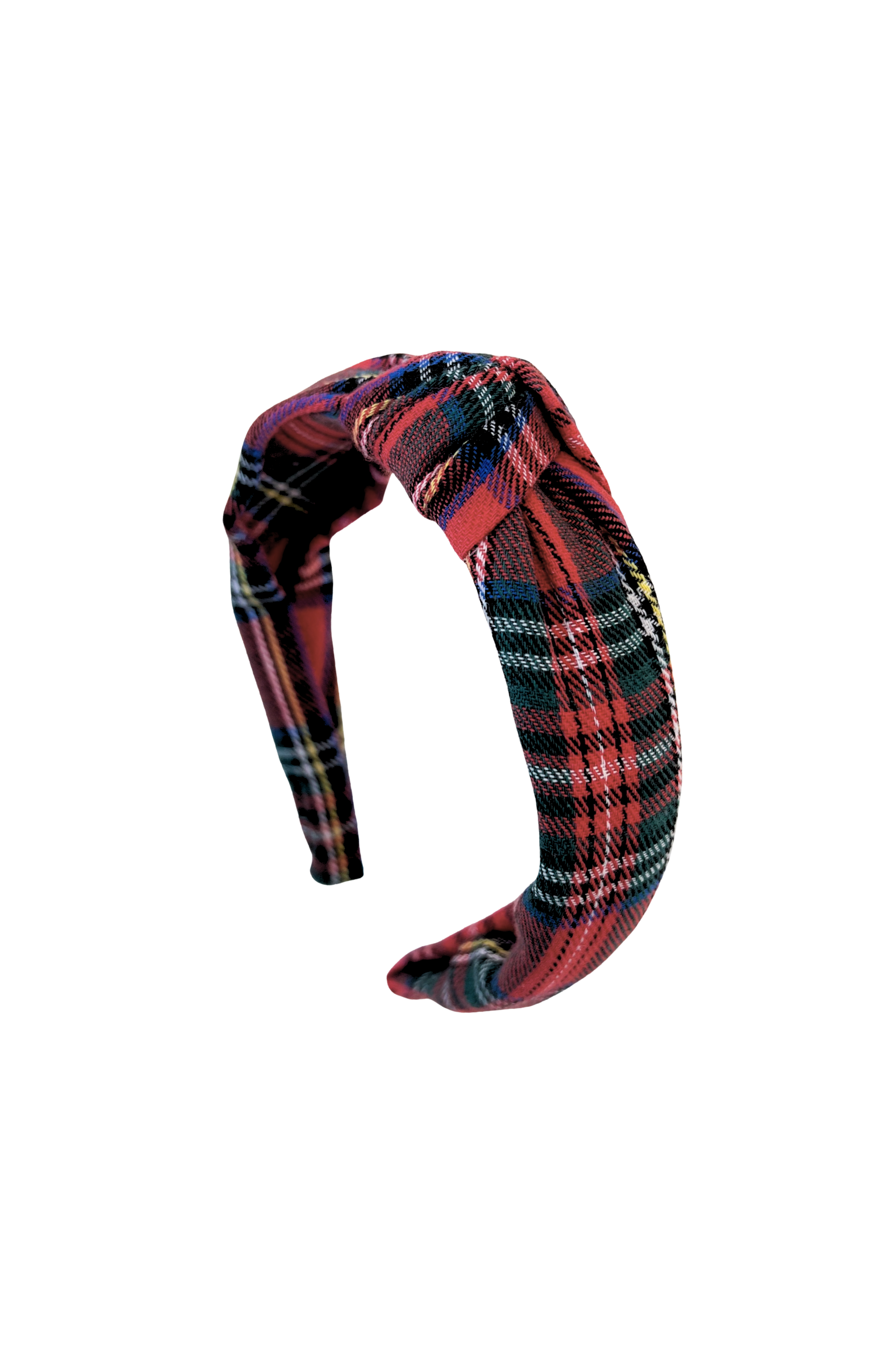 Plaid Knot Headband