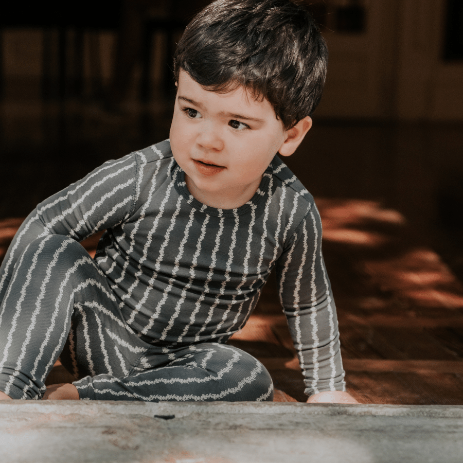 The Printed Romper - Linear Stem