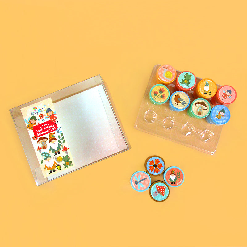 Garden Gnomes Fairies Stamp Kit