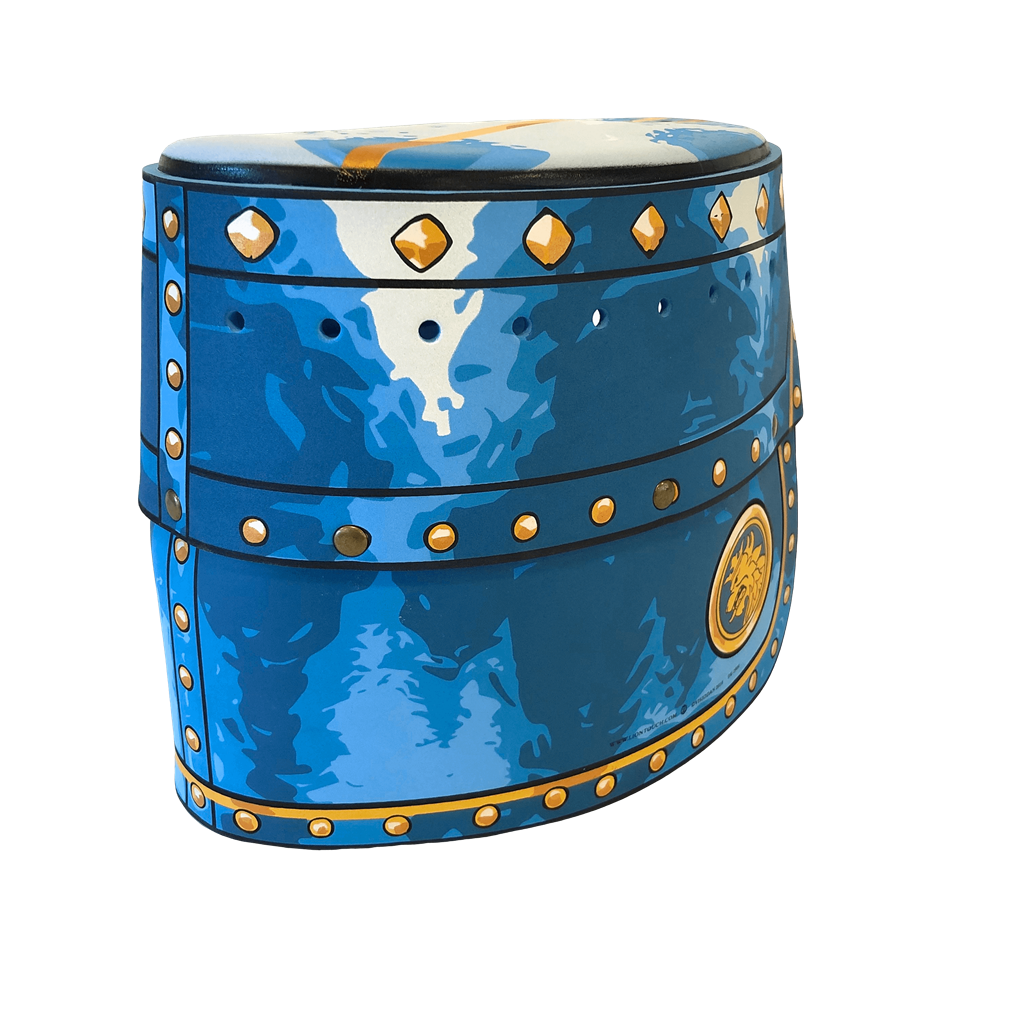 Knight Helmet · Blue