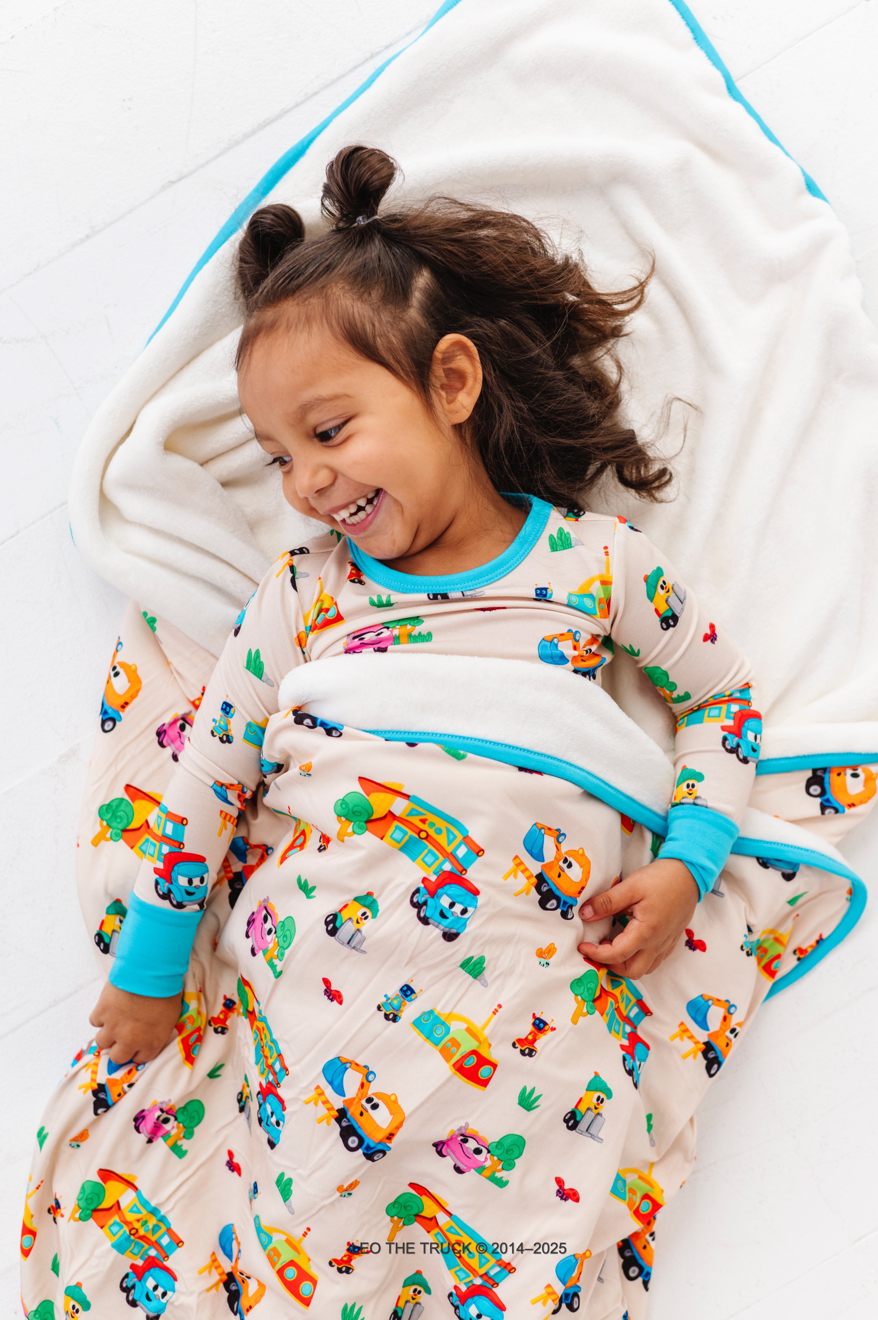 Leo The Truck™ Plush Toddler Blanket