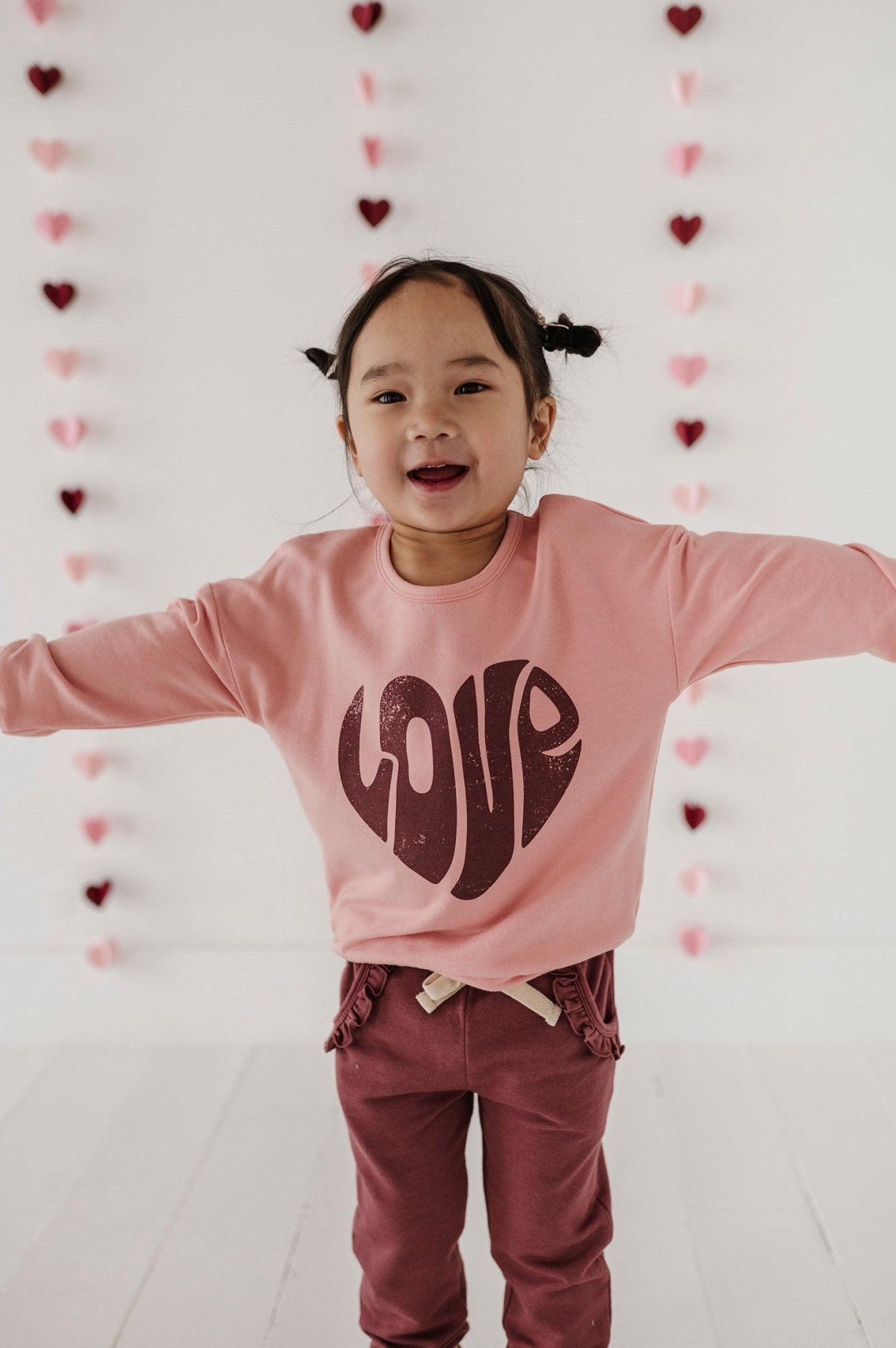 Girl's Drop-shoulder Pullover