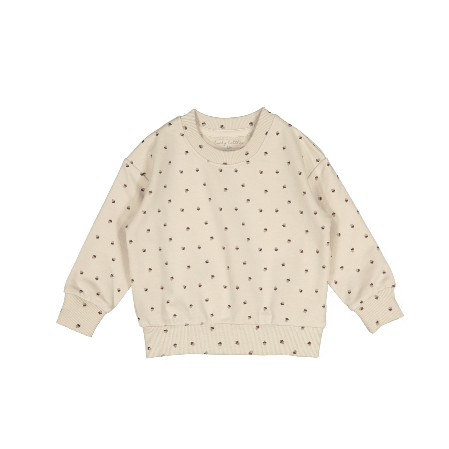 The Printed Sweatshirt - Acorn