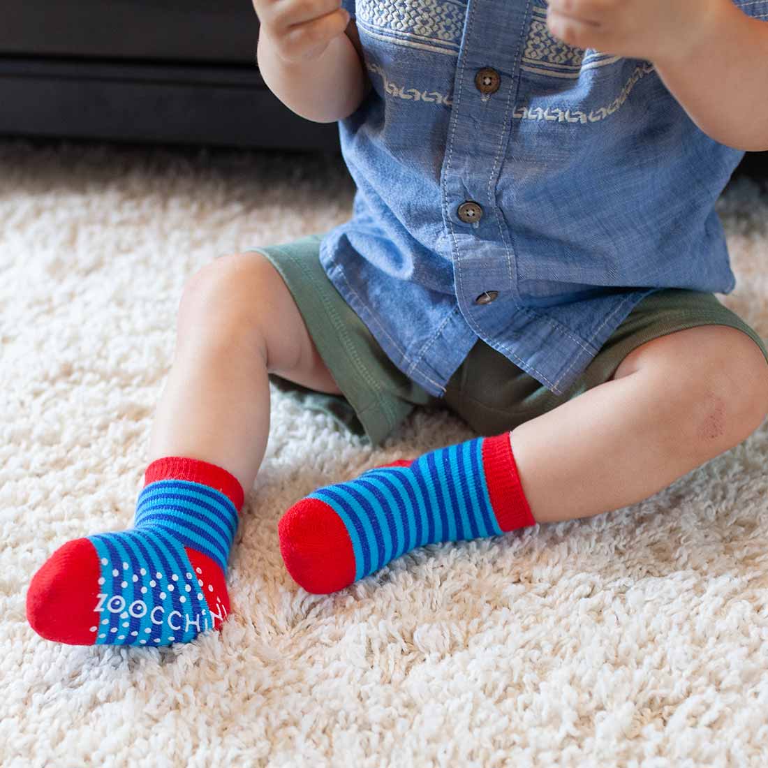 Baby/toddler Terry Socks Set (3-pk) - Sherman The Shark