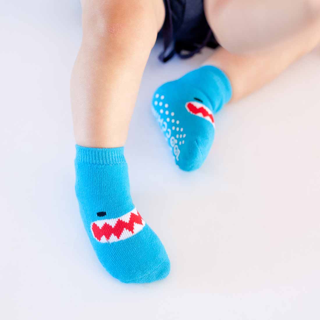 Baby/toddler Terry Socks Set (3-pk) - Sherman The Shark