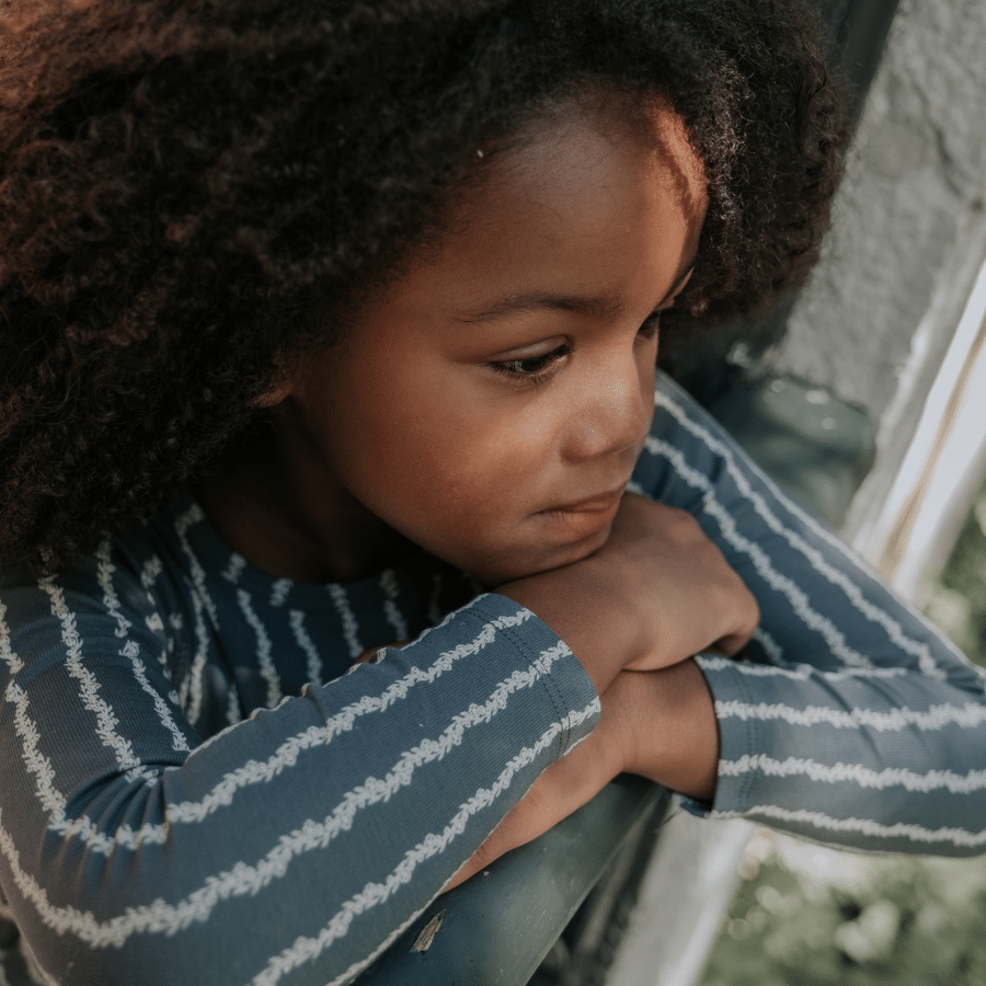 The Printed Long Sleeve Dress - Linear Stem