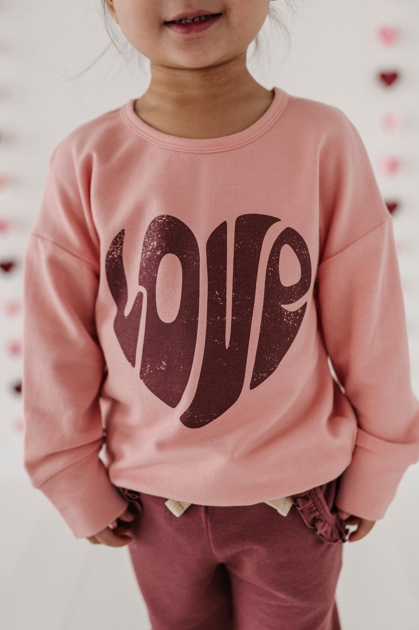 Girl's Drop-shoulder Pullover