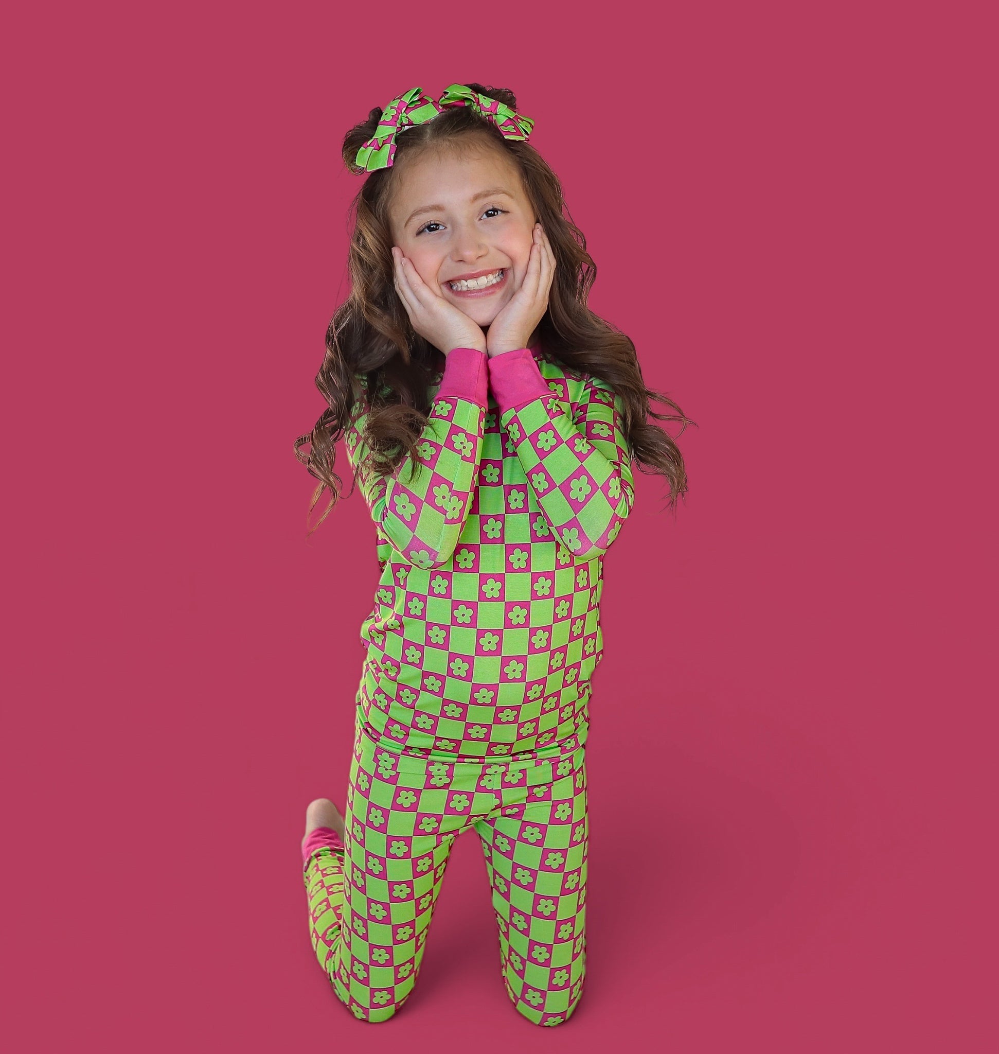 Wild Daisy Checkers Dream Set