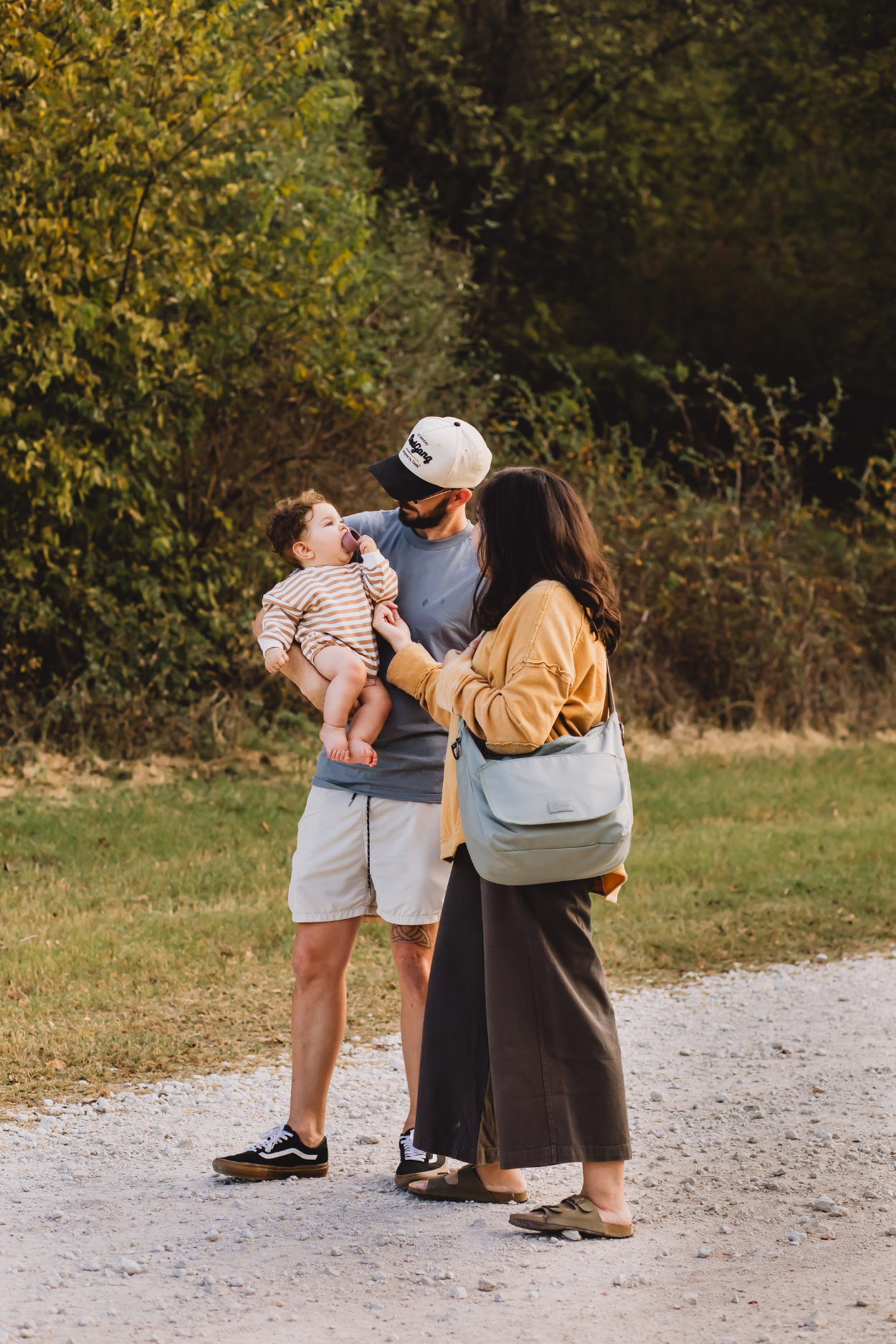 Roam Crossbody Diaper Bag / Sundown Sienna