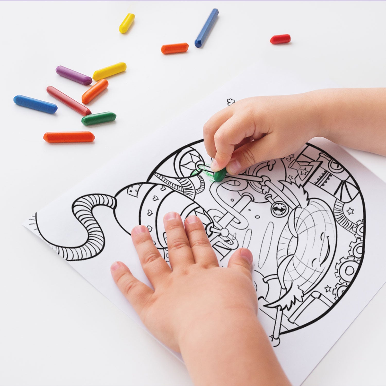 Printable Coloring Pages For 24 Books (170 Pgs)