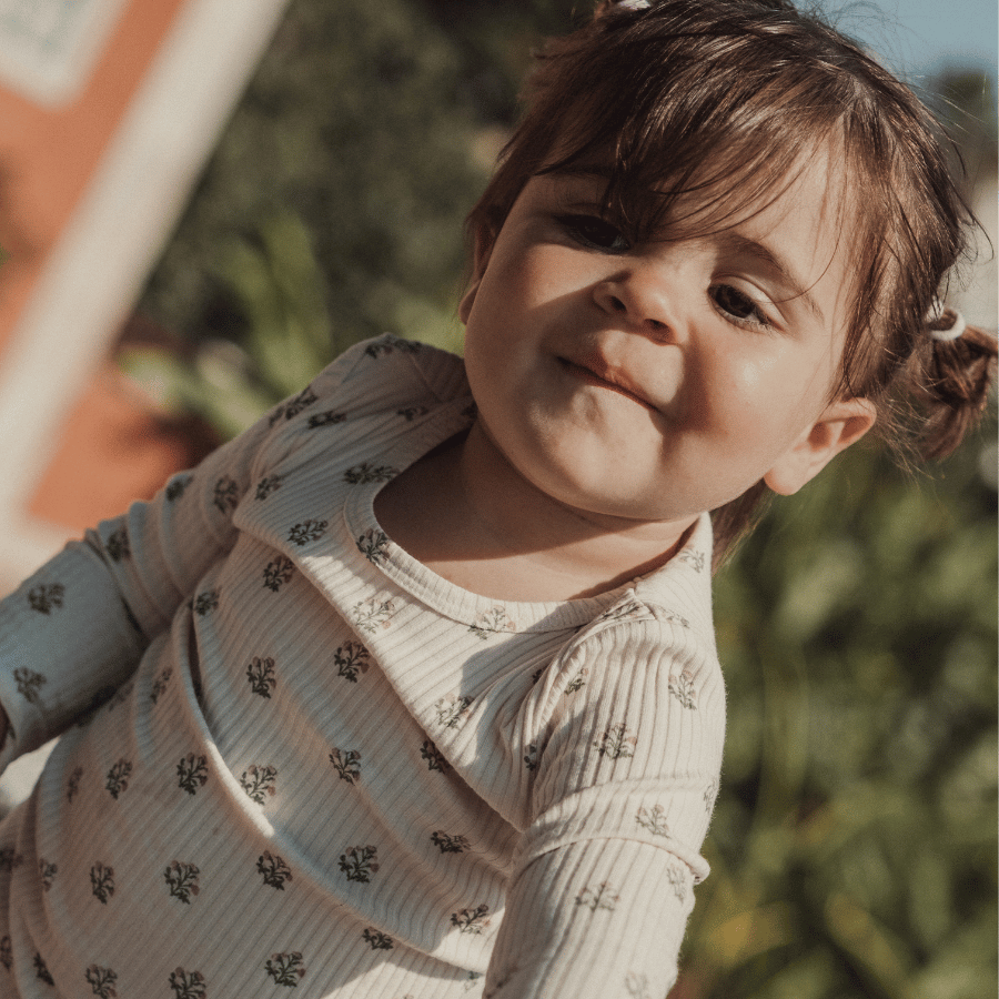 The Printed Romper - Zara Pink