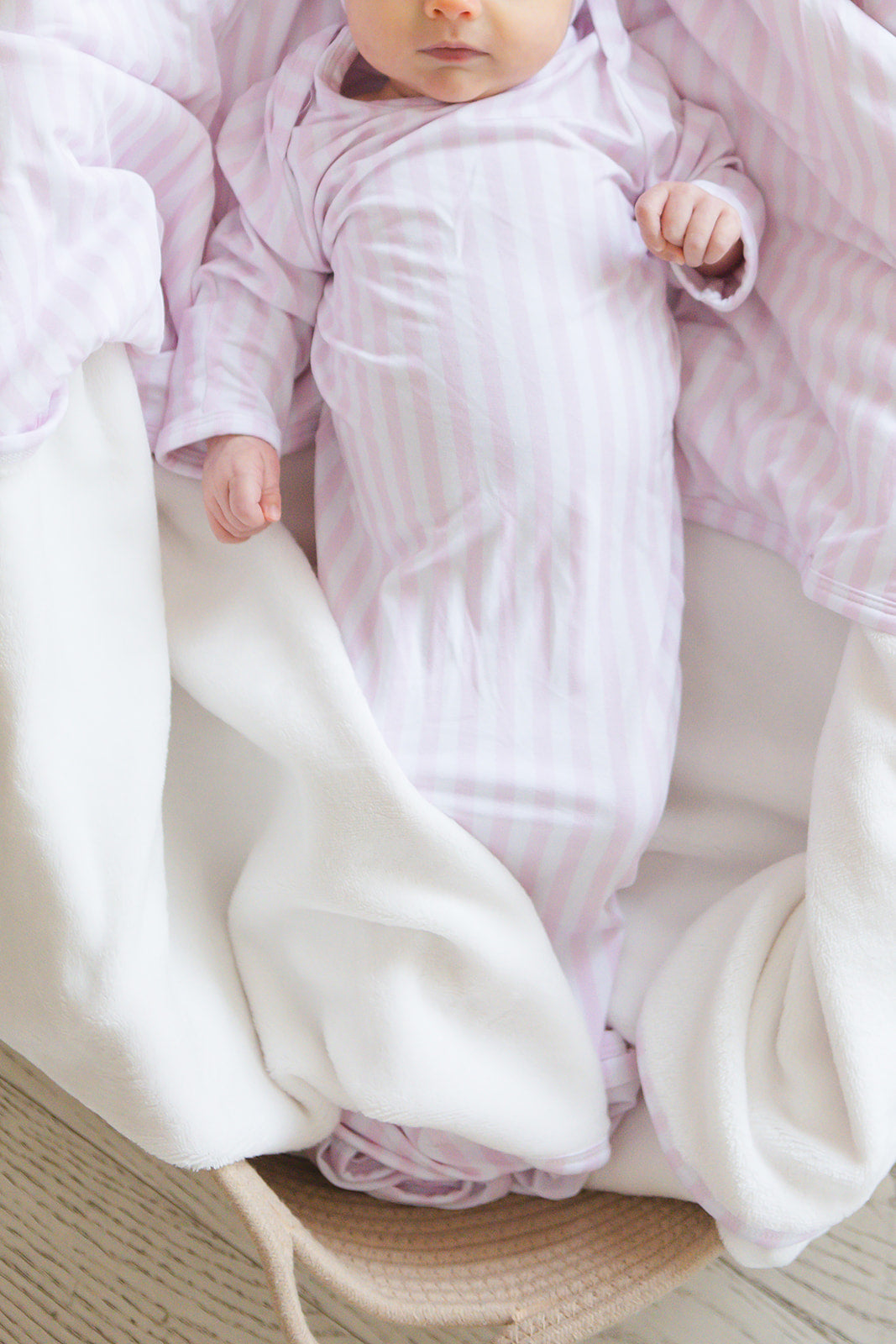 Pink Stripes - Knot Gown